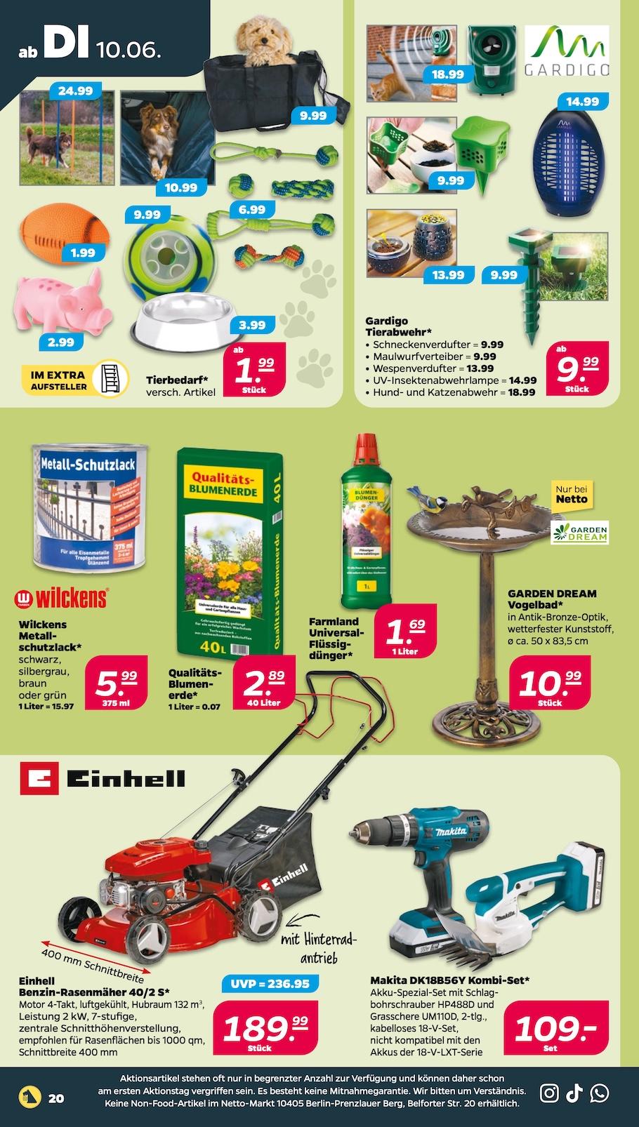 Netto Aktueller Prospekt ab Dienstag Seite 20