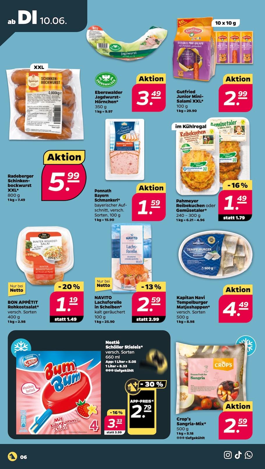 Netto Aktueller Prospekt ab Dienstag Seite 6