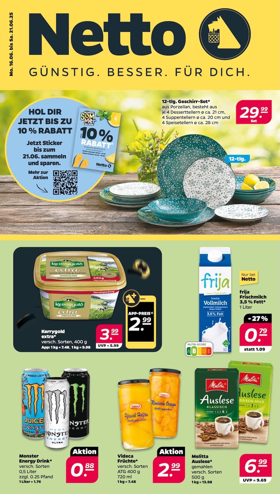 Netto Aktueller Prospekt ab Montag Seite 1