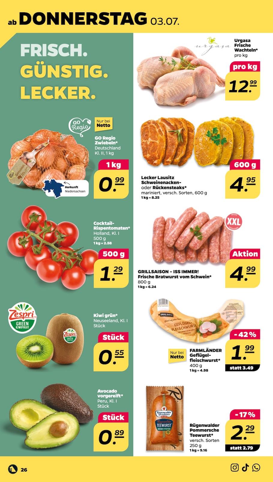 Netto Aktueller Prospekt ab Montag Seite 26