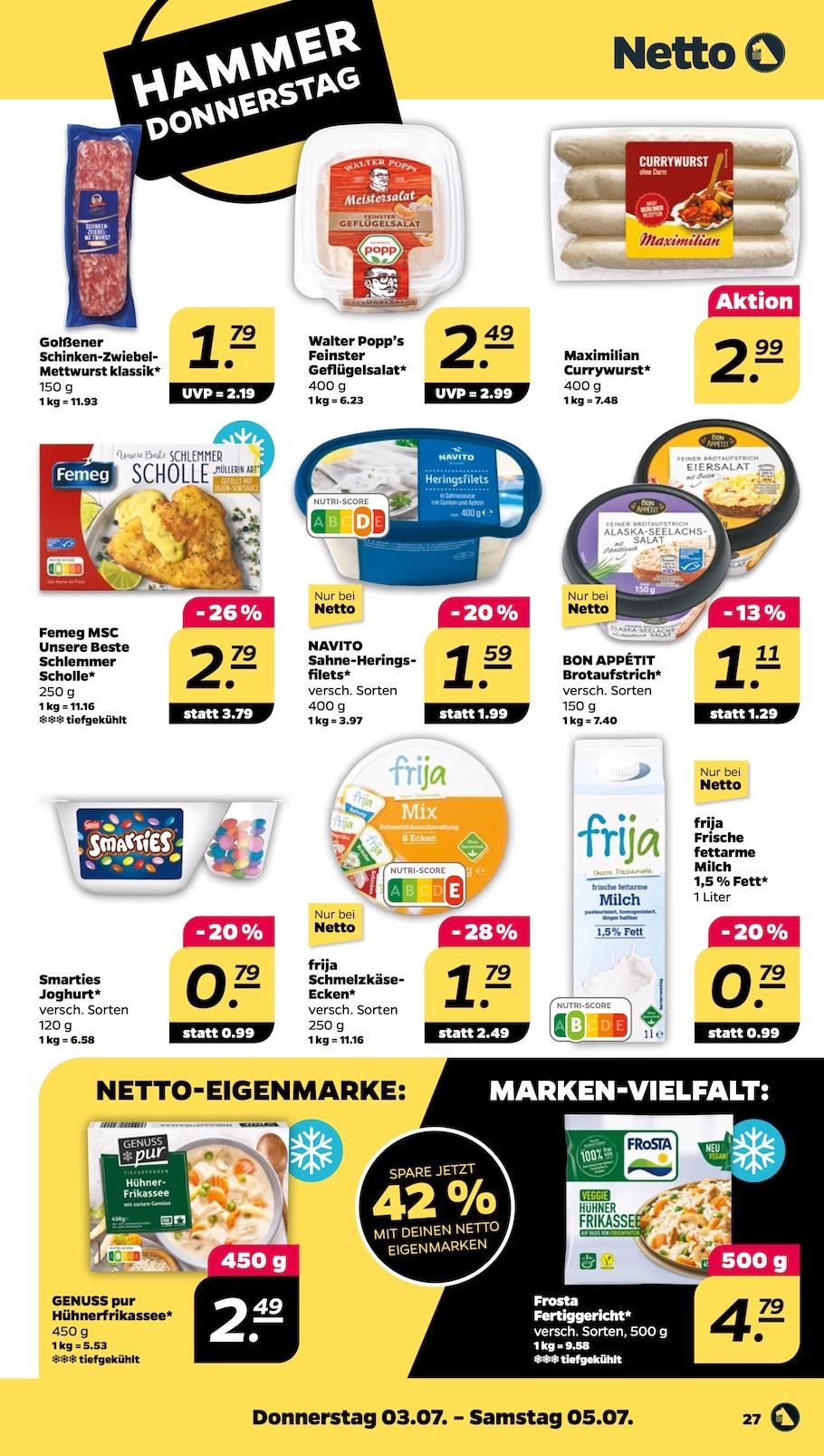 Netto Aktueller Prospekt ab Montag Seite 27