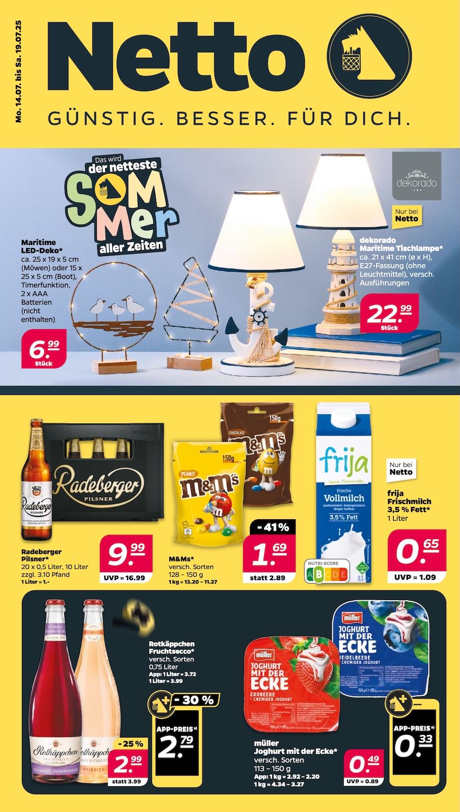 Netto Aktueller Prospekt ab Montag Seite 1