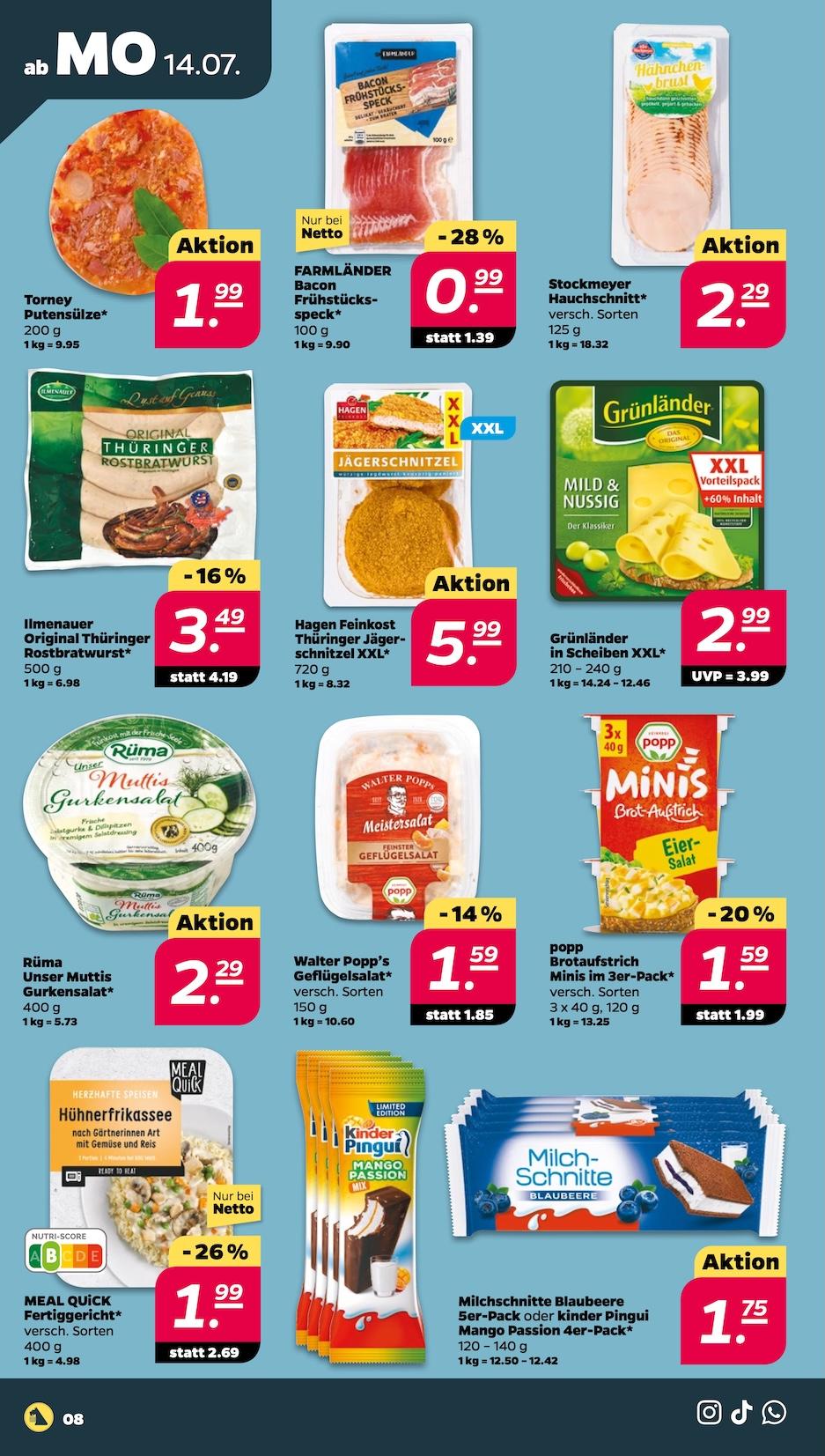 Netto Aktueller Prospekt ab Montag Seite 8
