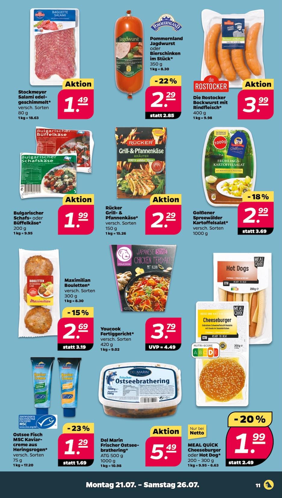 Netto Aktueller Prospekt ab Montag Seite 11