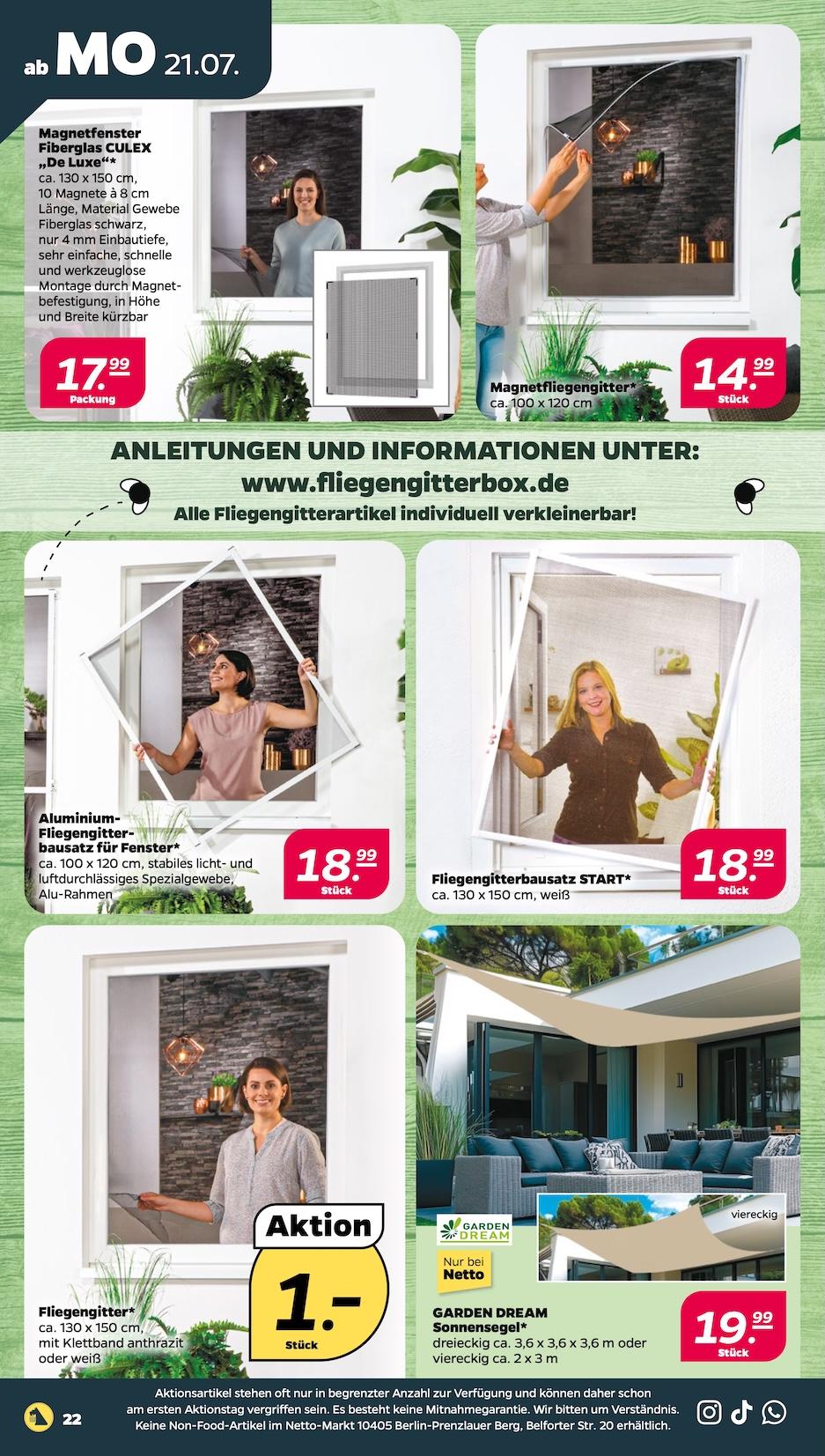 Netto Aktueller Prospekt ab Montag Seite 22