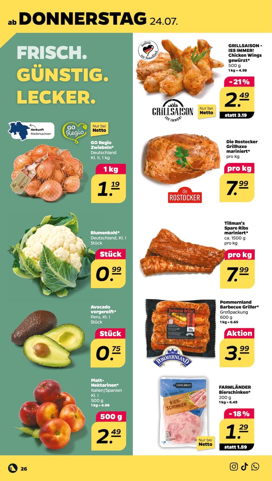 Netto Aktueller Prospekt ab Montag Seite 26