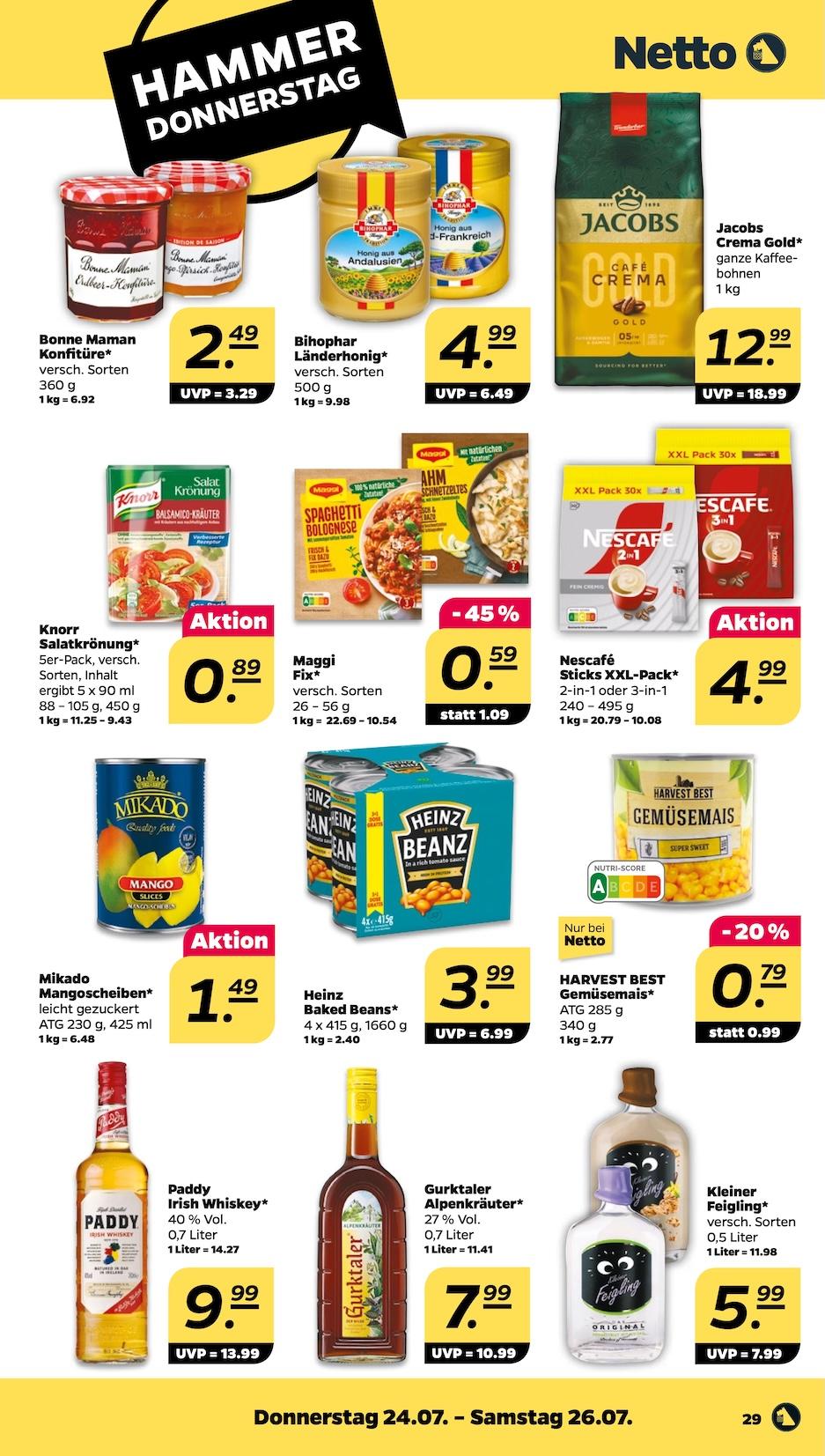 Netto Aktueller Prospekt ab Montag Seite 29