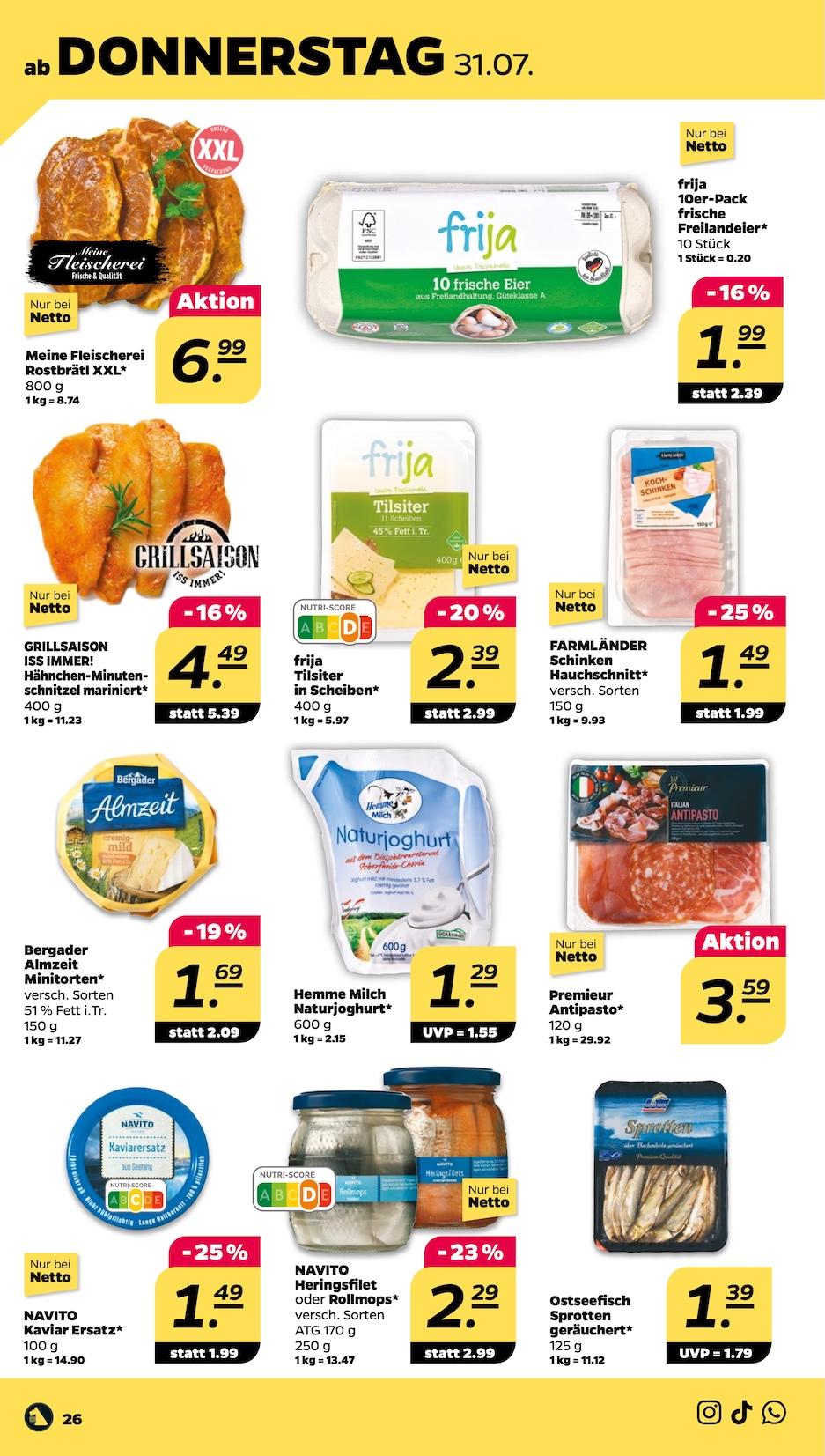 Netto Aktueller Prospekt ab Montag Seite 28