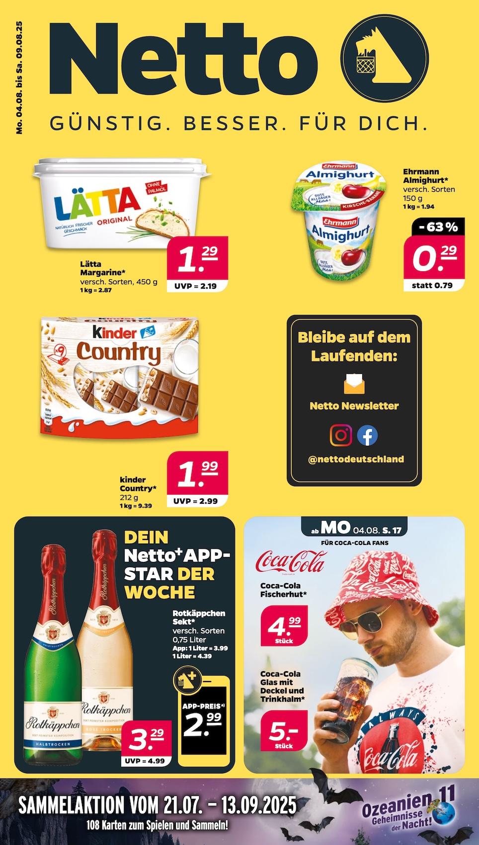 Netto Aktueller Prospekt ab Montag Seite 1