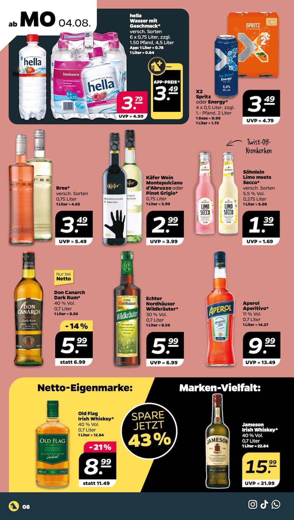 Netto Aktueller Prospekt ab Montag Seite 8