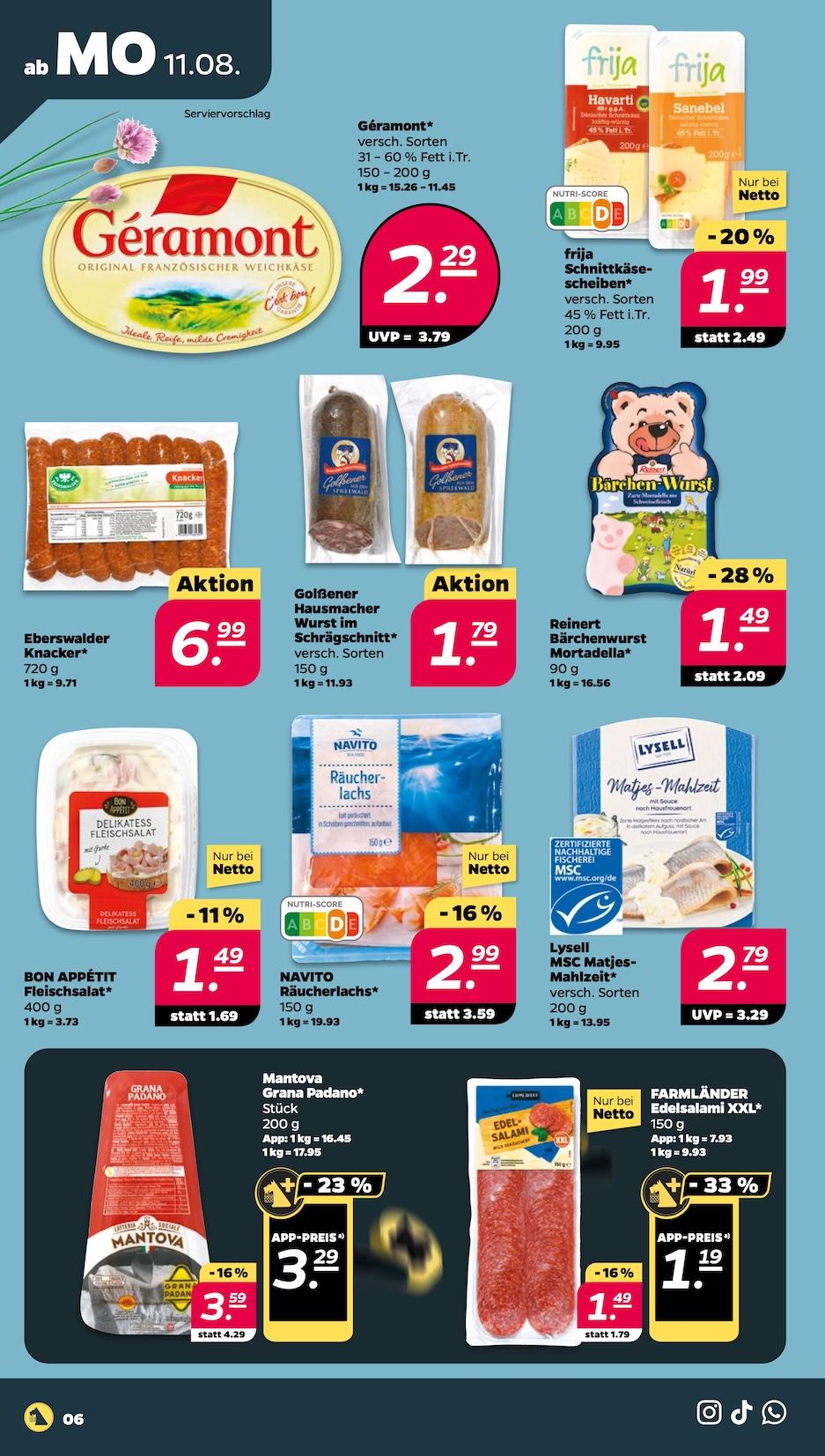 Netto Aktueller Prospekt ab Montag Seite 6