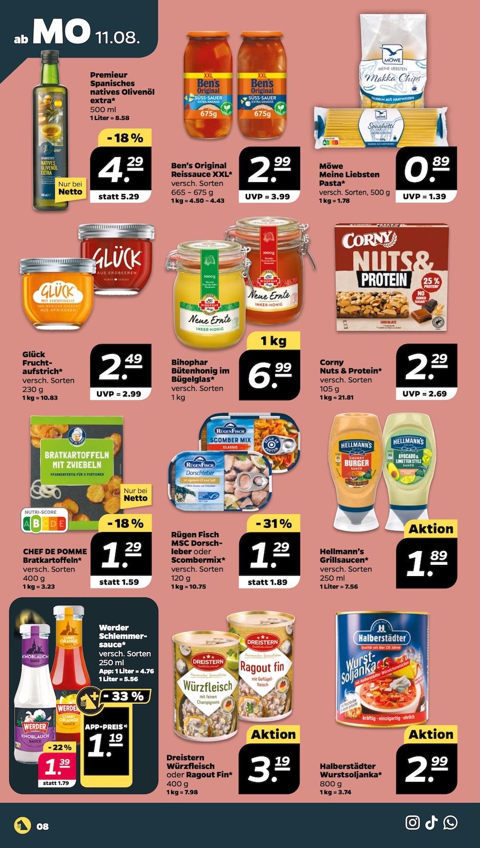 Netto Aktueller Prospekt ab Montag Seite 8