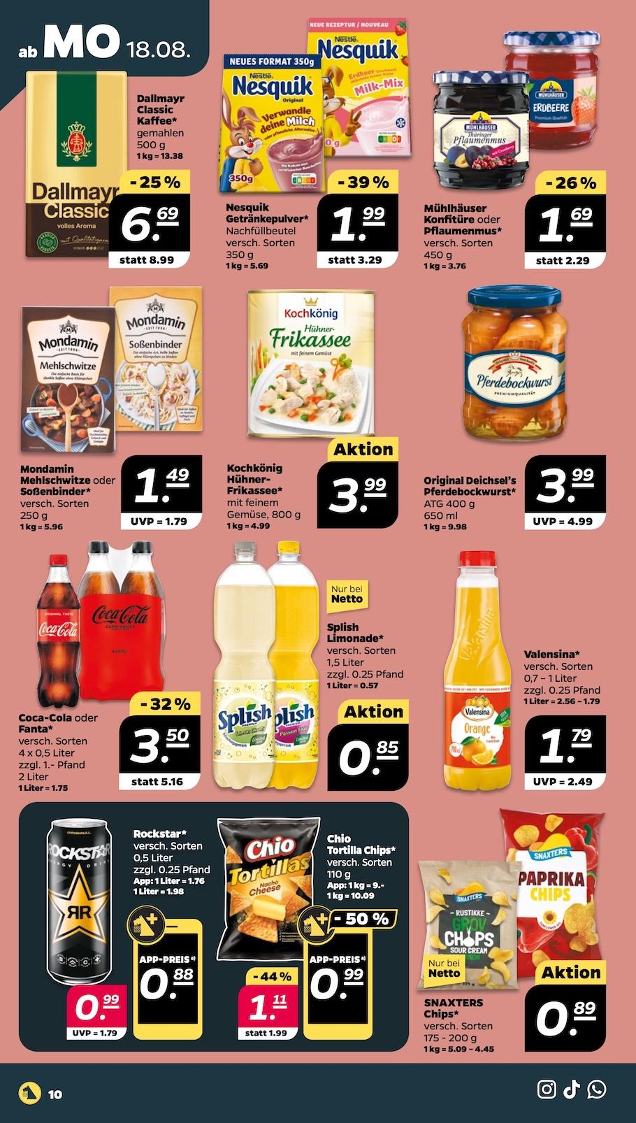 Netto Aktueller Prospekt ab Montag Seite 10
