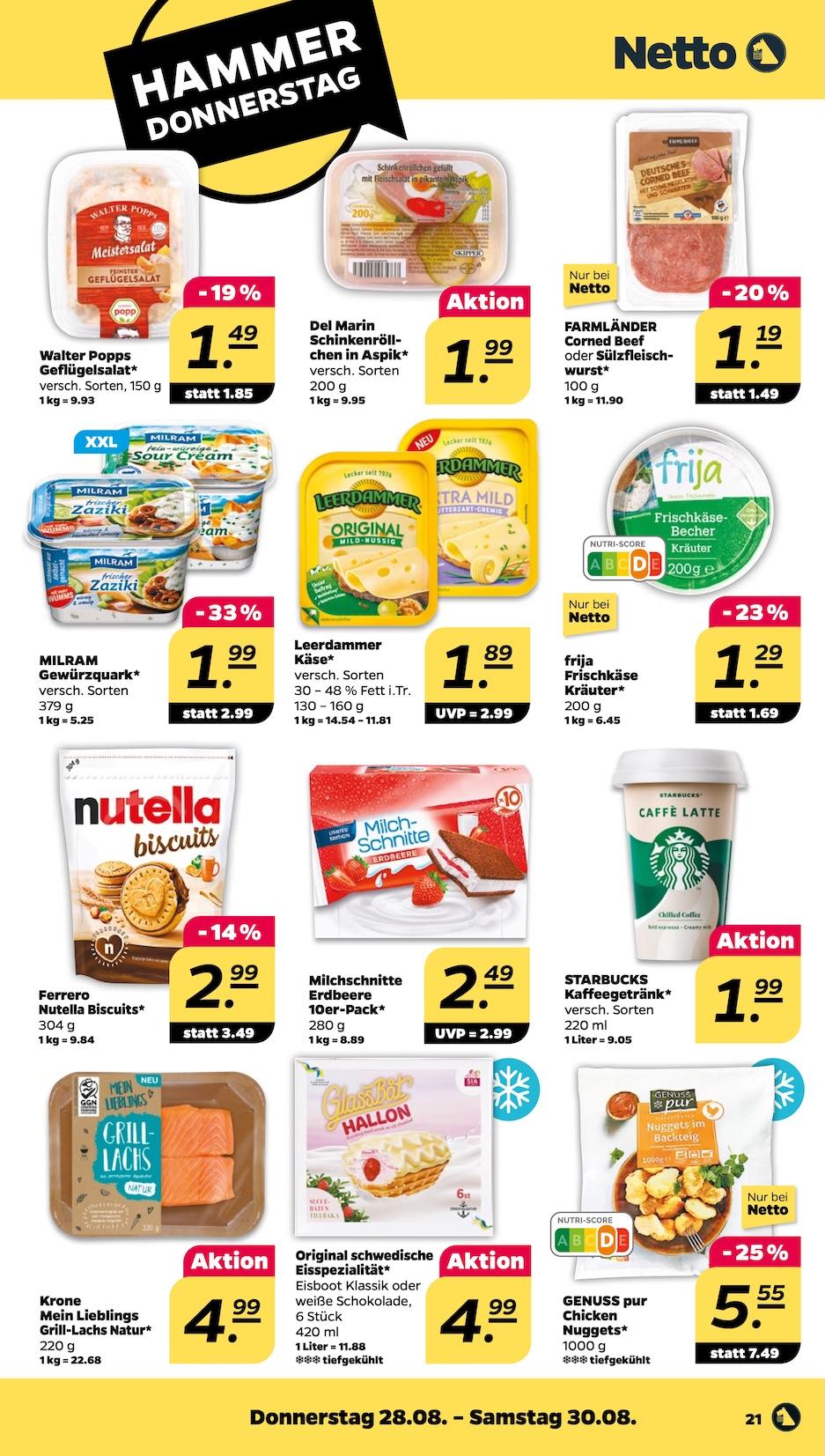 Netto Aktueller Prospekt ab Montag Seite 21