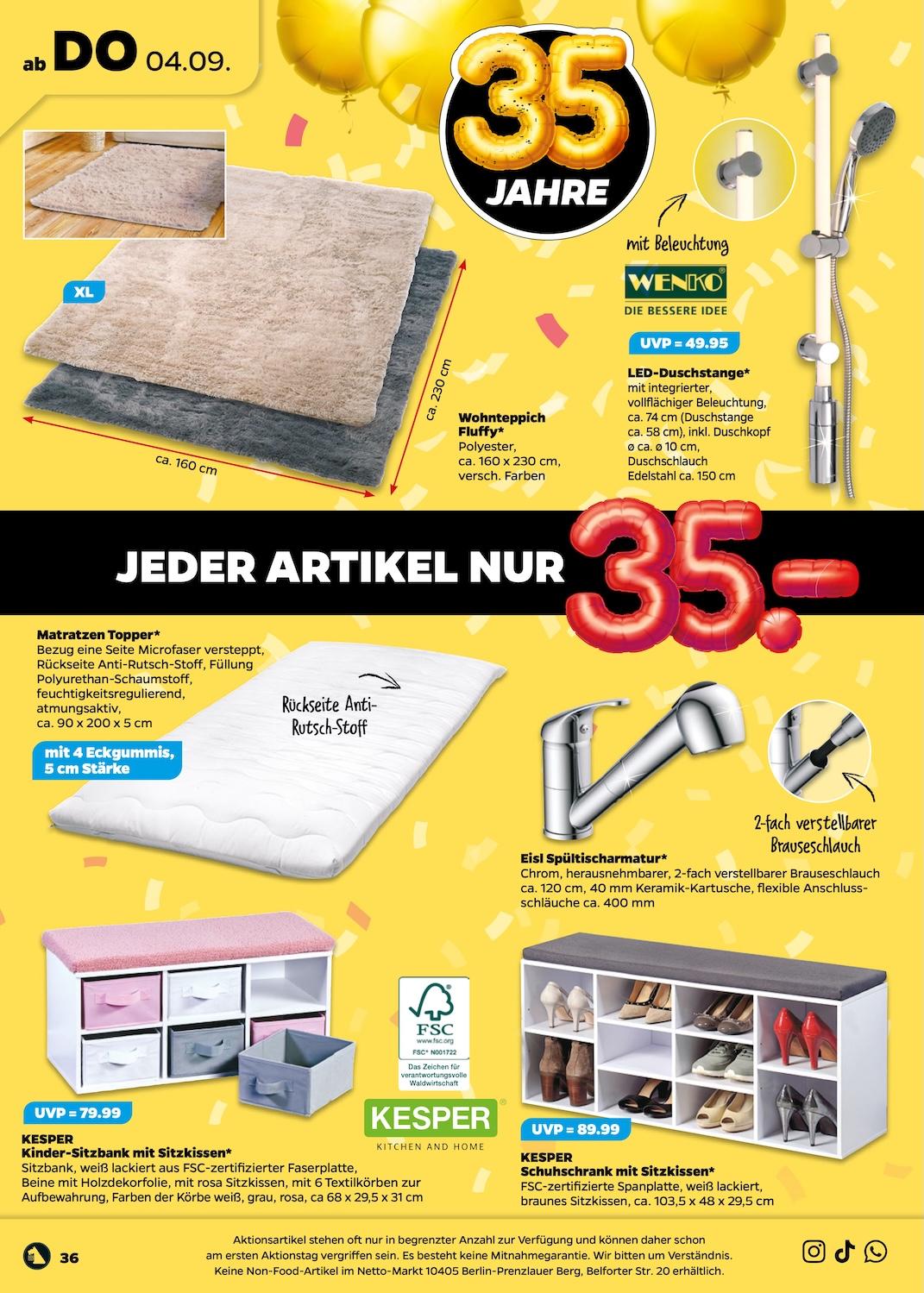 Netto Aktueller Prospekt ab Montag Seite 36