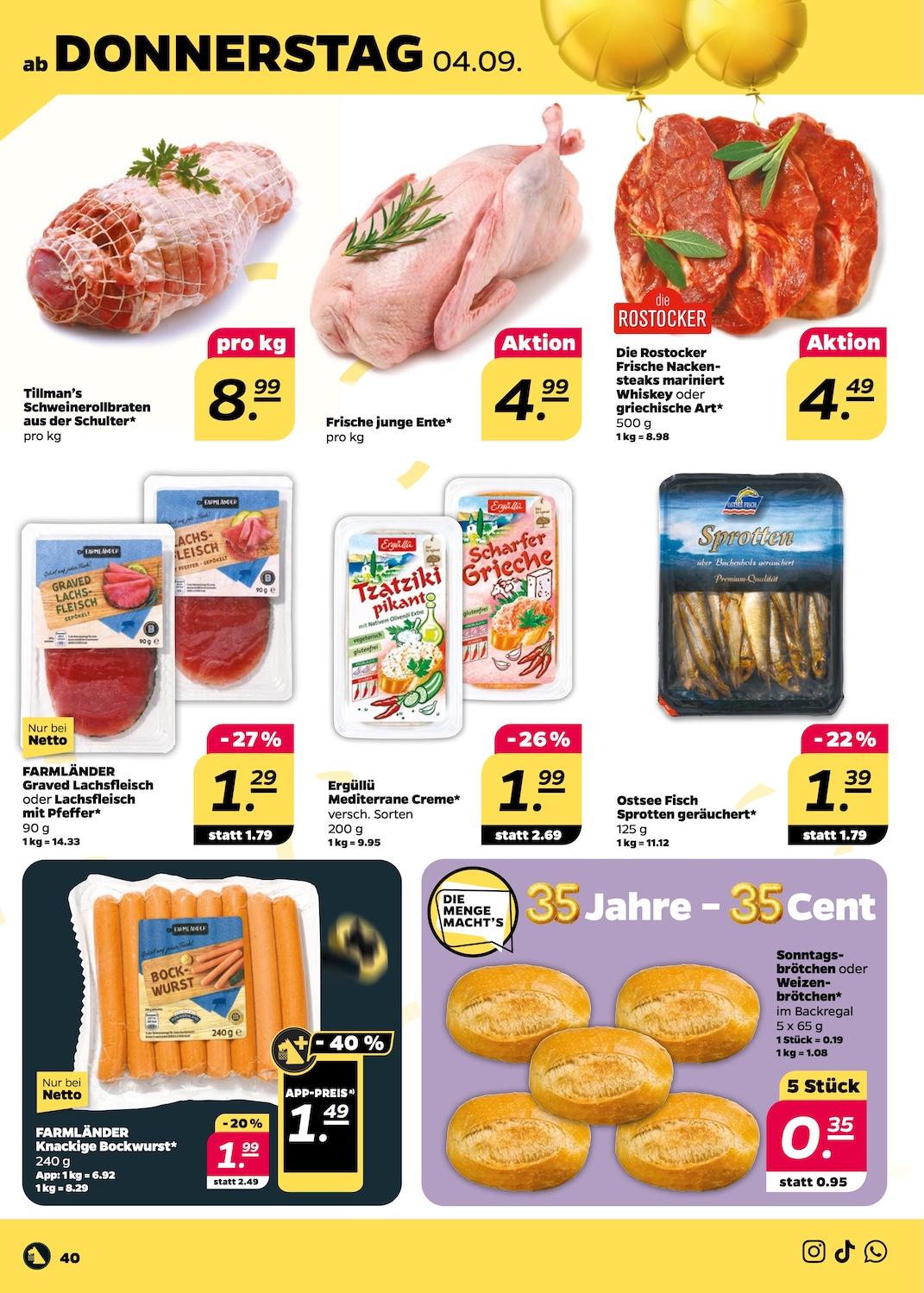 Netto Aktueller Prospekt ab Montag Seite 40