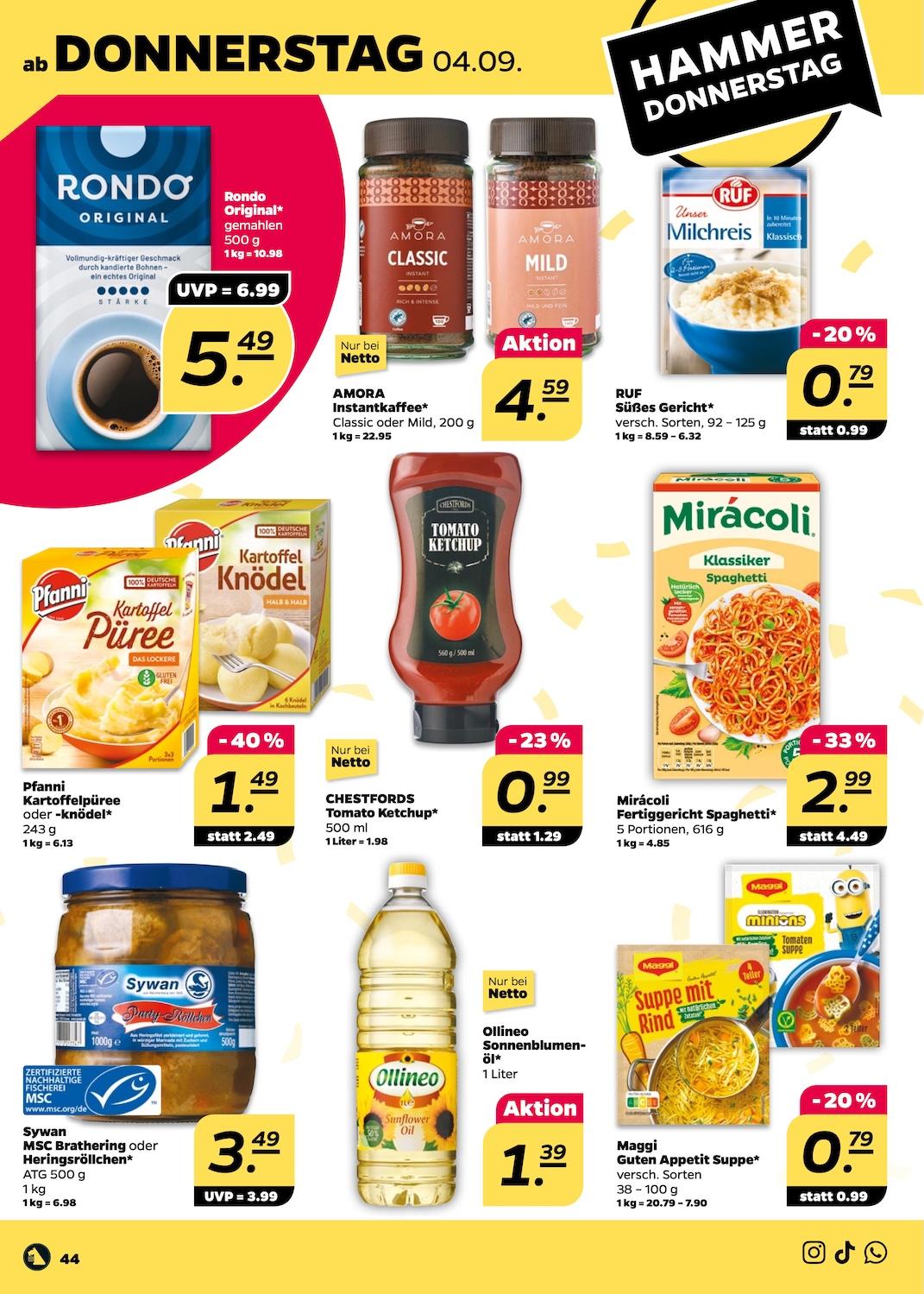 Netto Aktueller Prospekt ab Montag Seite 44