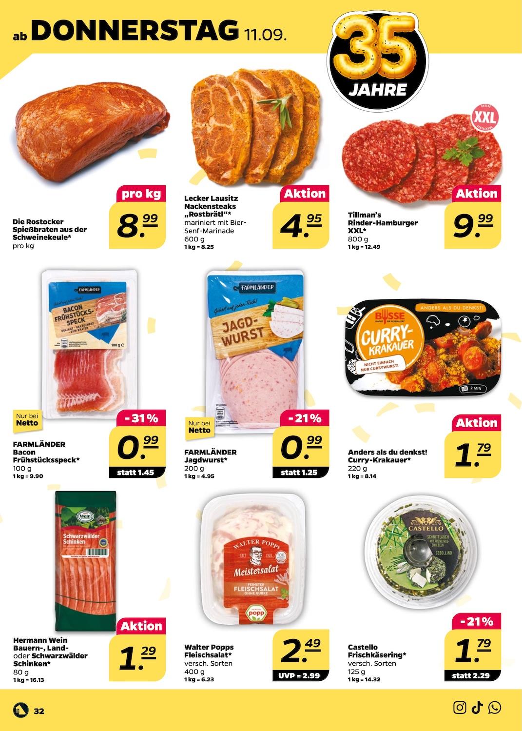 Netto Aktueller Prospekt ab Montag Seite 32