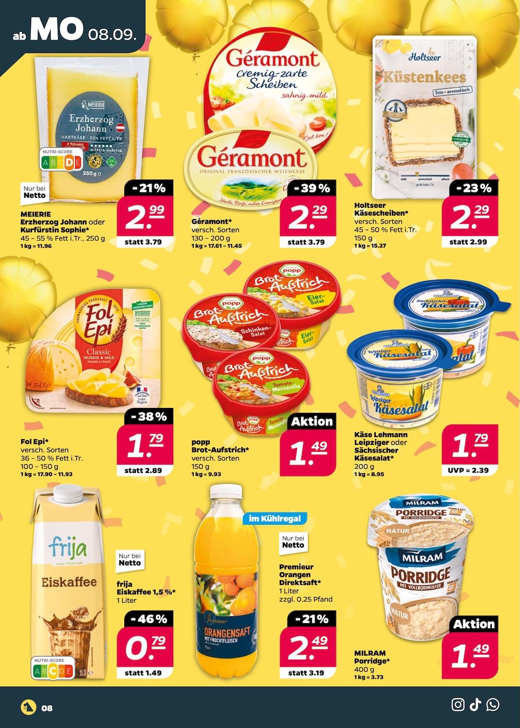 Netto Aktueller Prospekt ab Montag Seite 8