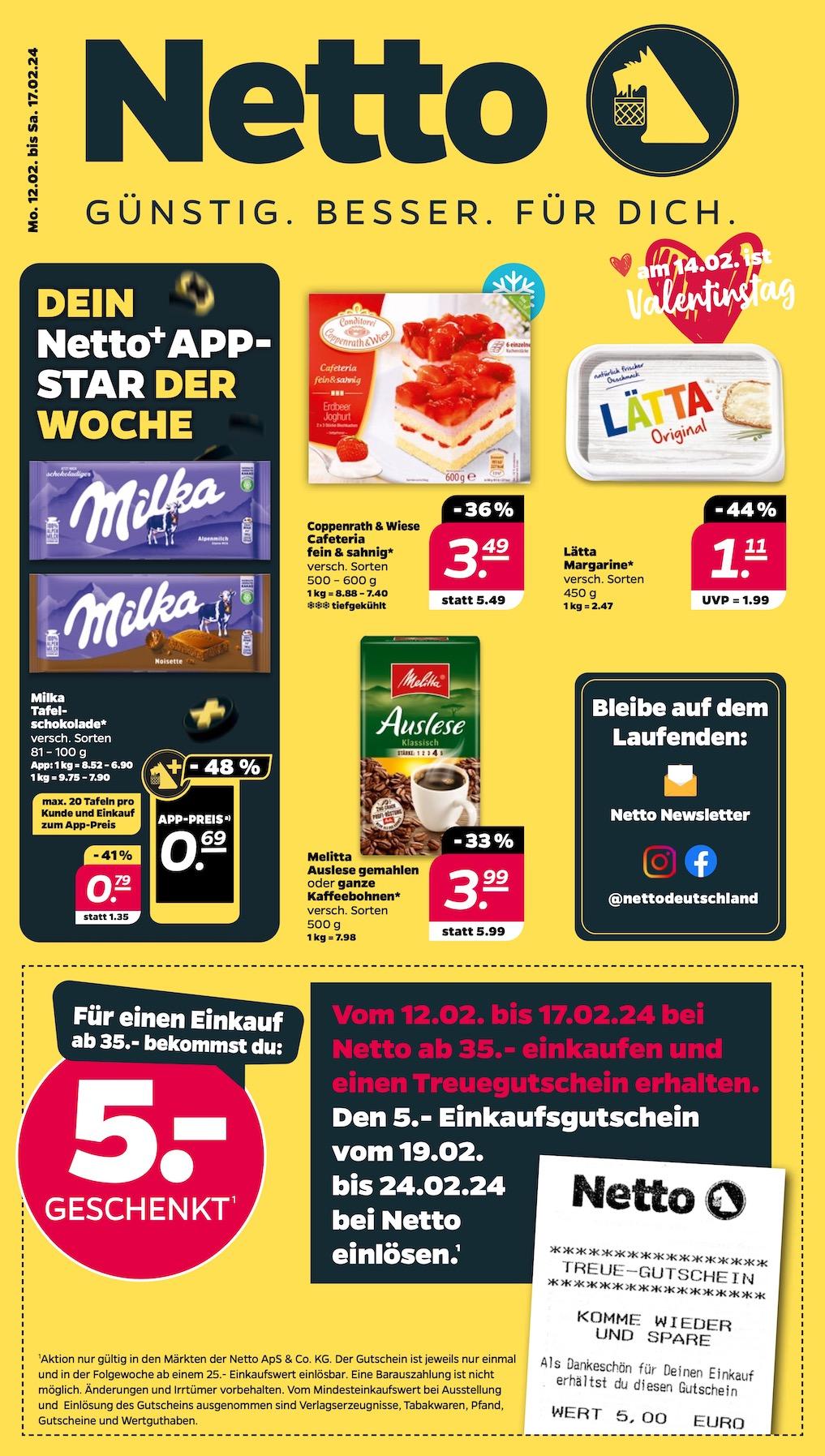 Netto Aktueller Prospekt ab Montag Seite 1