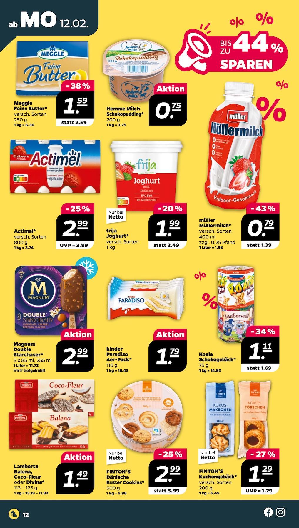 Netto Aktueller Prospekt ab Montag Seite 12