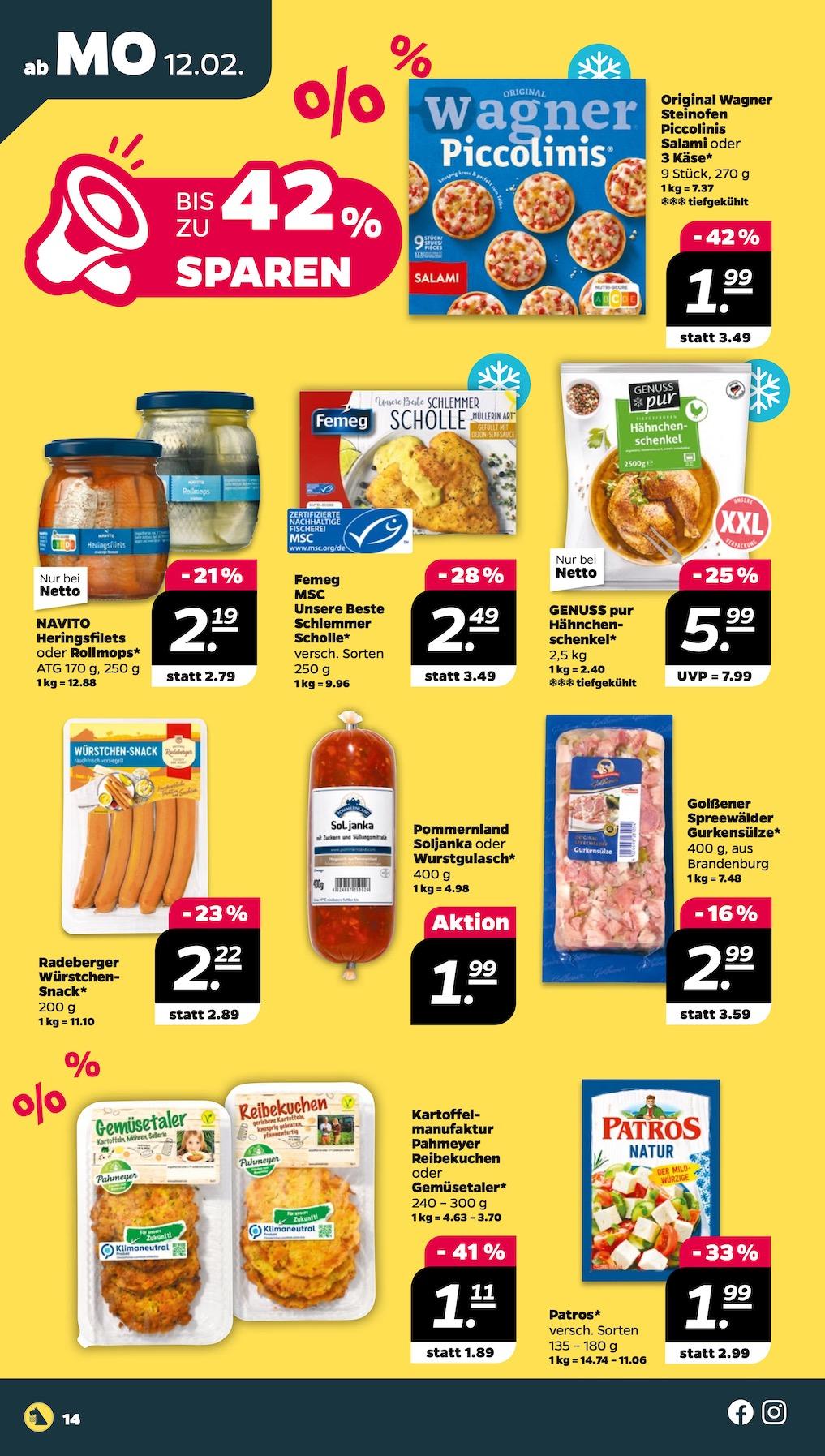 Netto Aktueller Prospekt ab Montag Seite 14