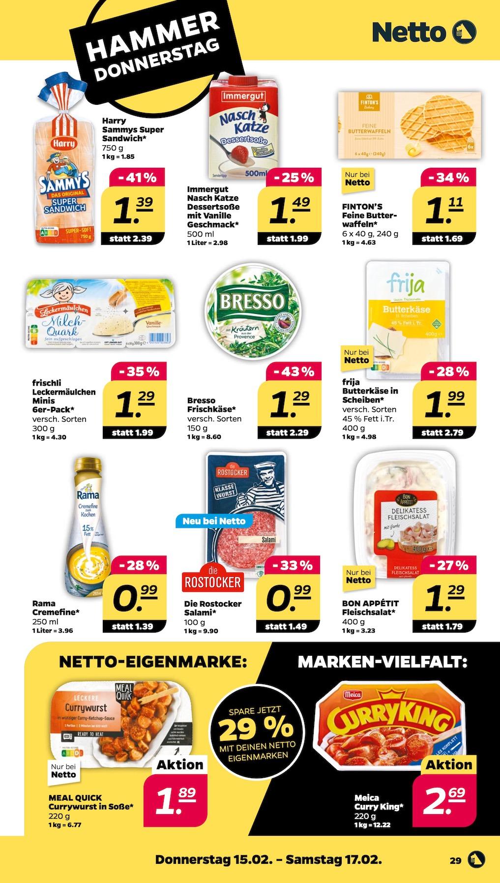 Netto Aktueller Prospekt ab Montag Seite 29