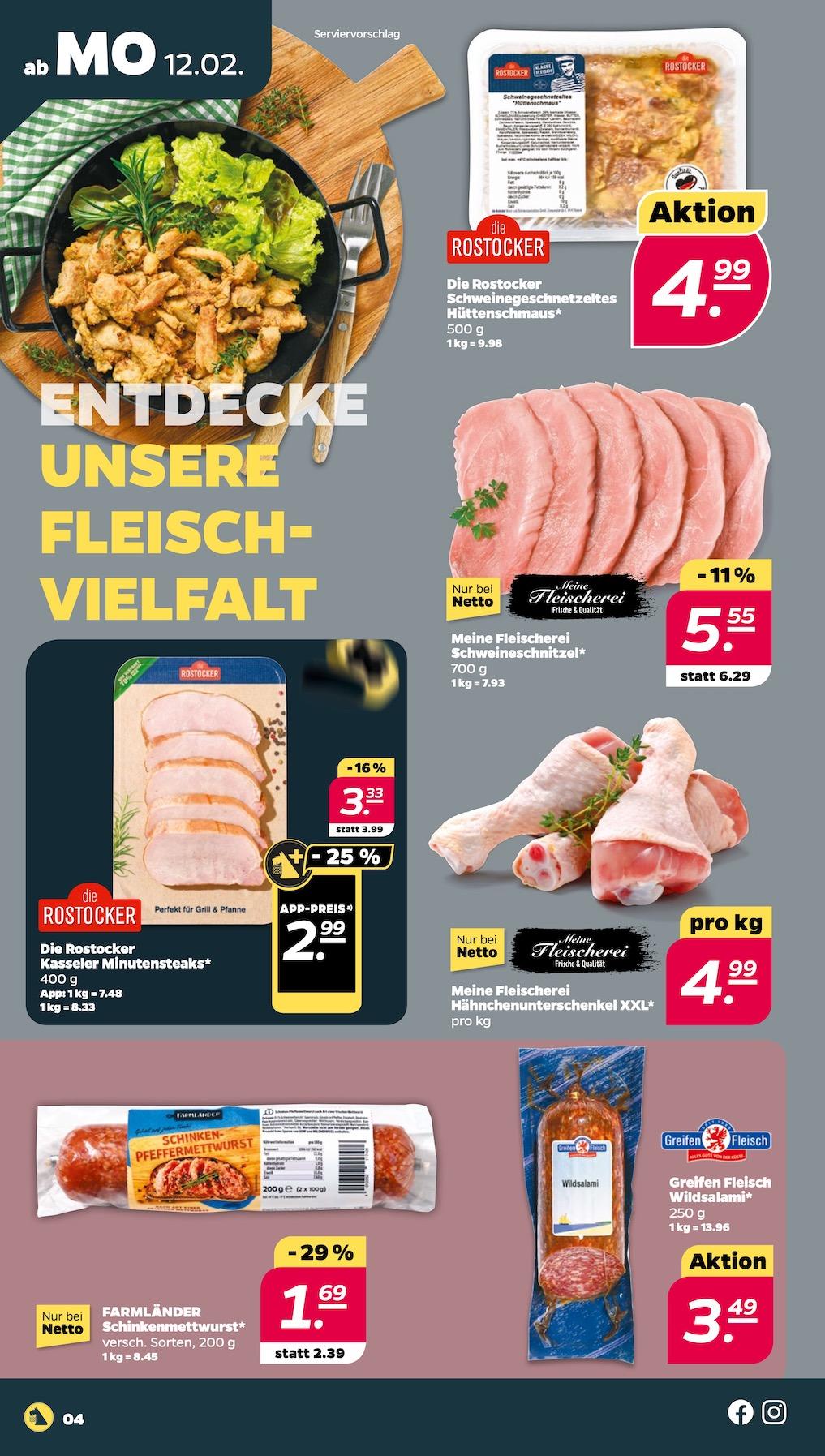Netto Aktueller Prospekt ab Montag Seite 4