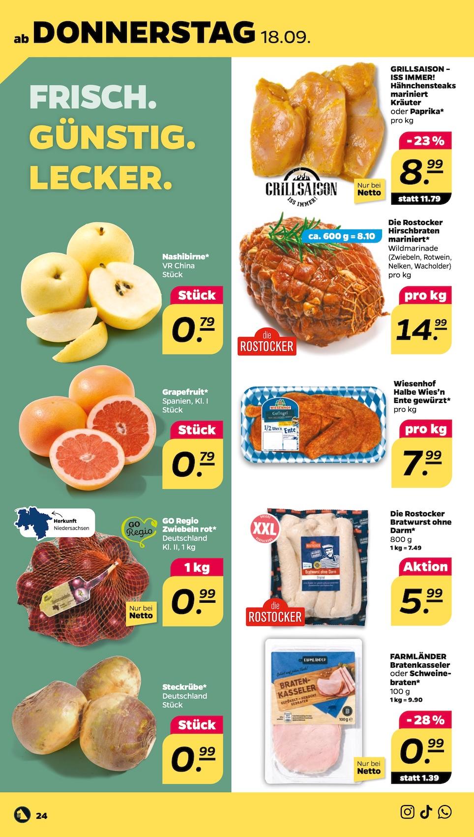 Netto Aktueller Prospekt ab Montag Seite 24