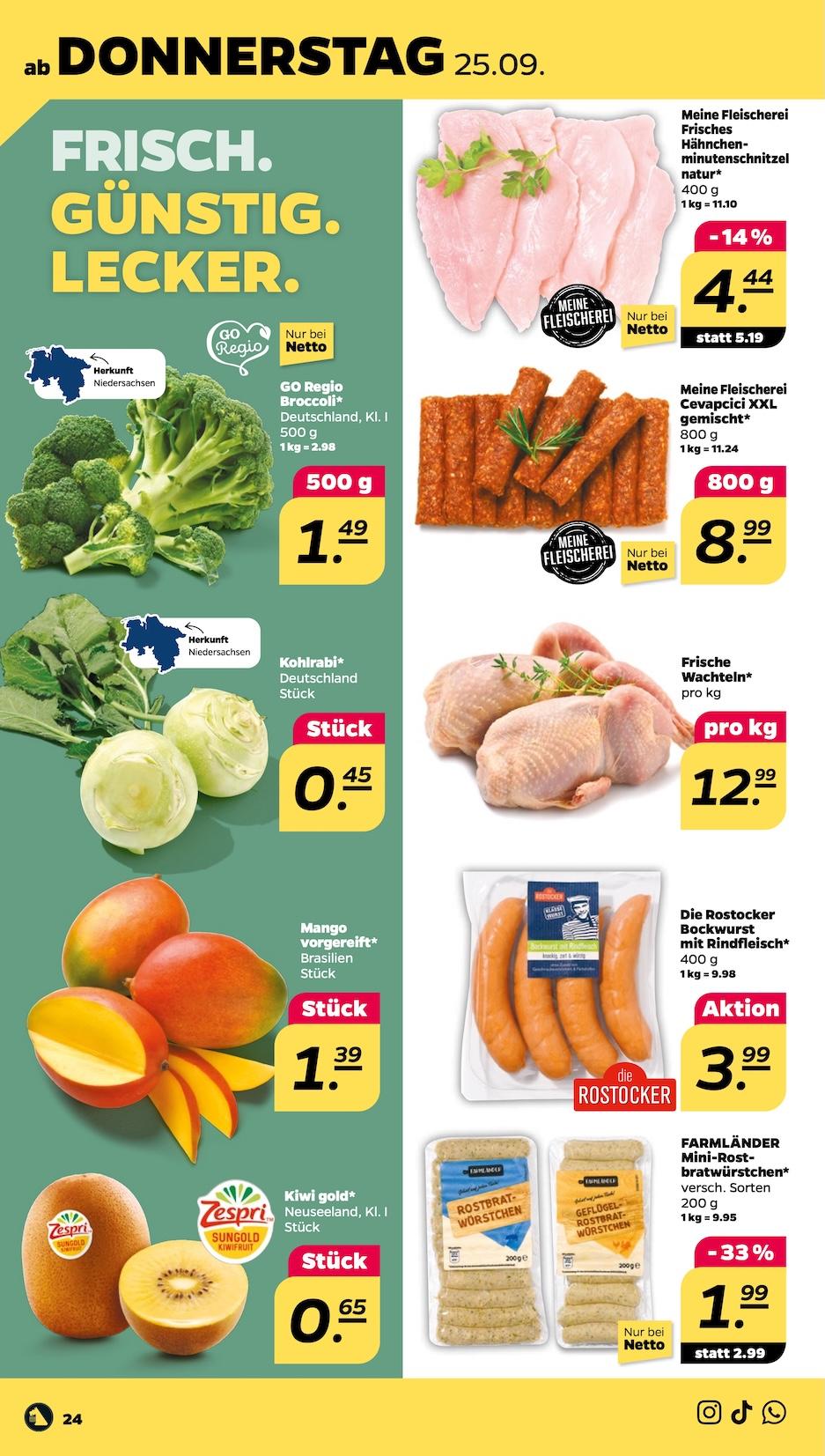 Netto Aktueller Prospekt ab Montag Seite 24