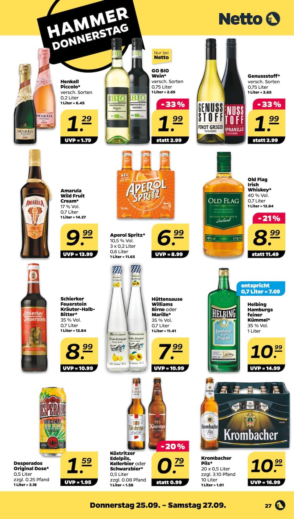 Netto Aktueller Prospekt ab Montag Seite 27