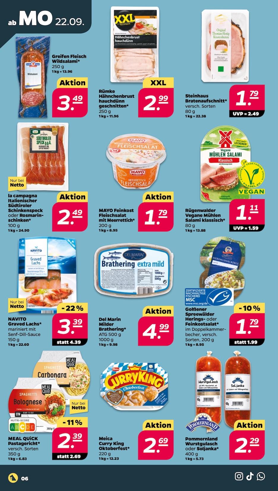 Netto Aktueller Prospekt ab Montag Seite 6