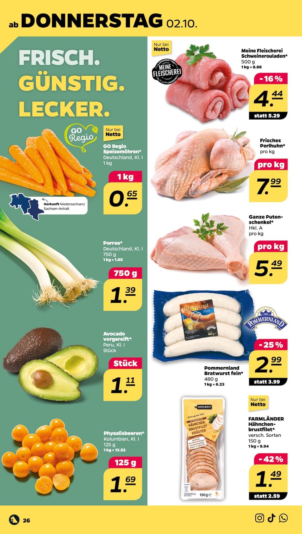 Netto Aktueller Prospekt ab Montag Seite 26