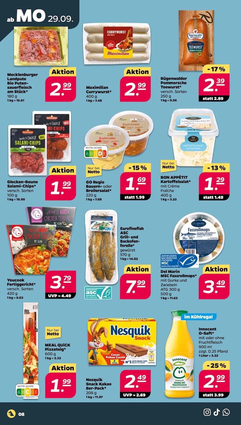 Netto Aktueller Prospekt ab Montag Seite 8