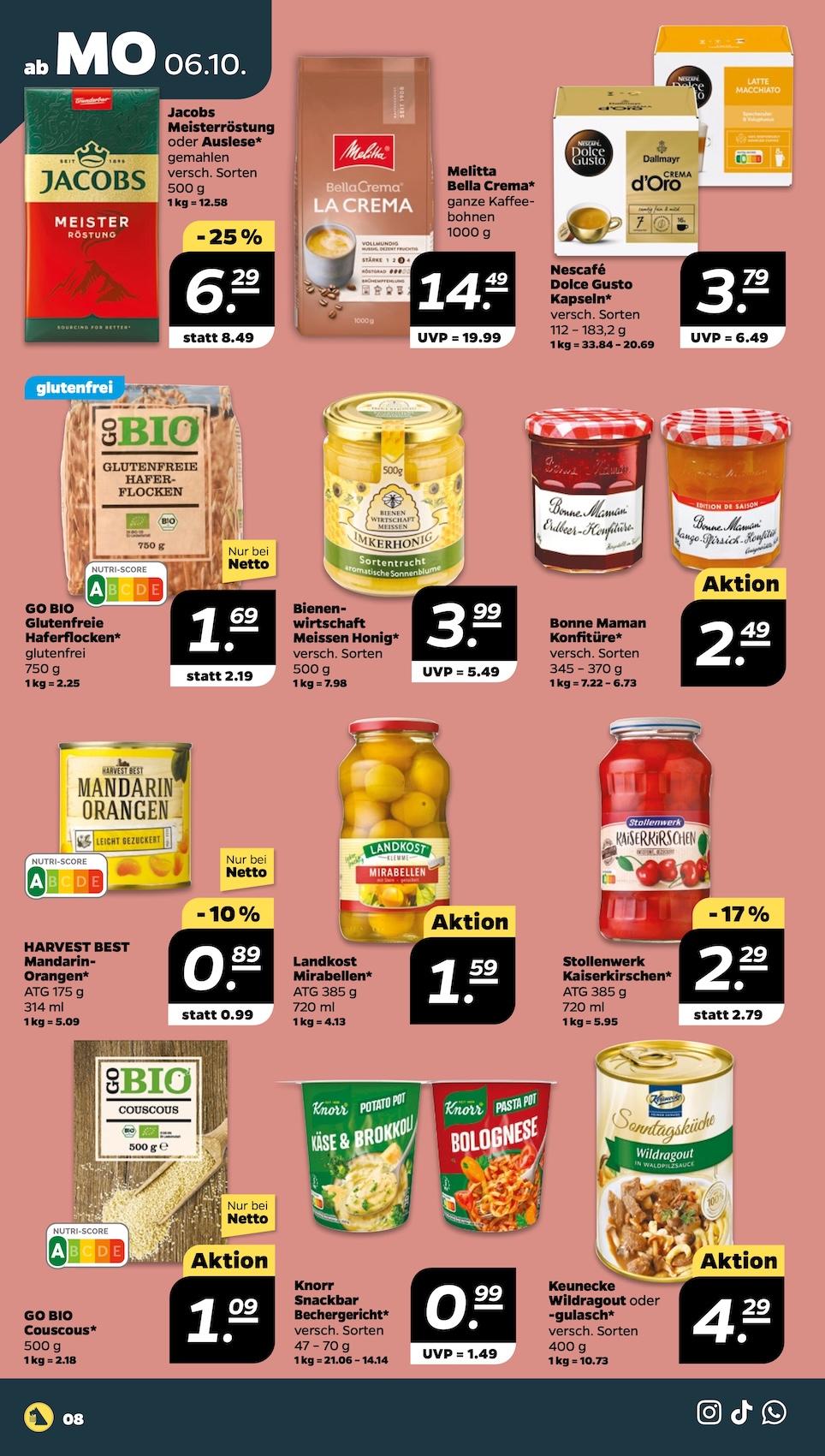 Netto Aktueller Prospekt ab Montag Seite 8