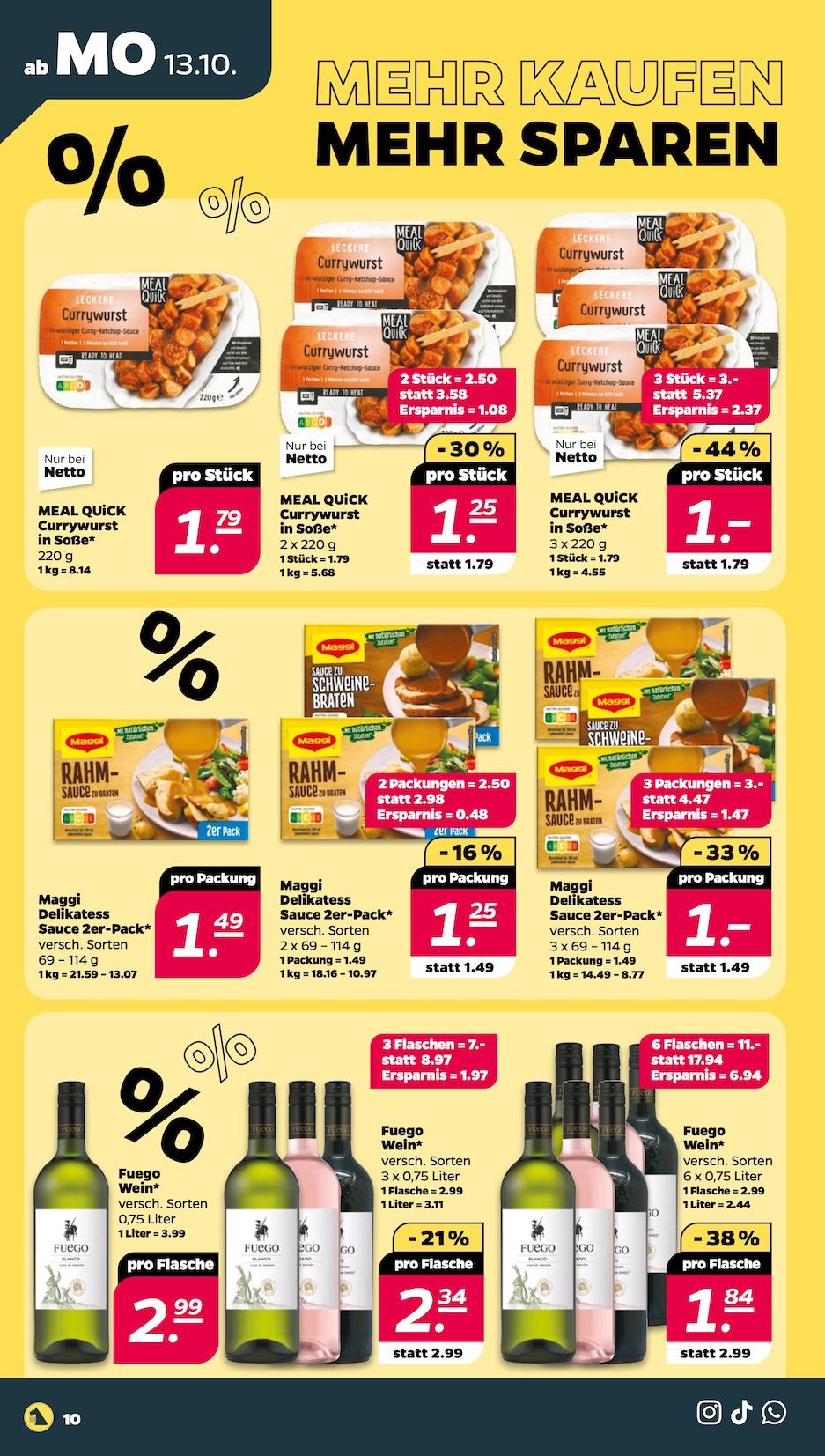 Netto Aktueller Prospekt ab Montag Seite 10