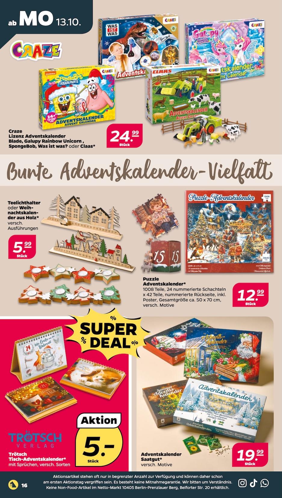 Netto Aktueller Prospekt ab Montag Seite 16