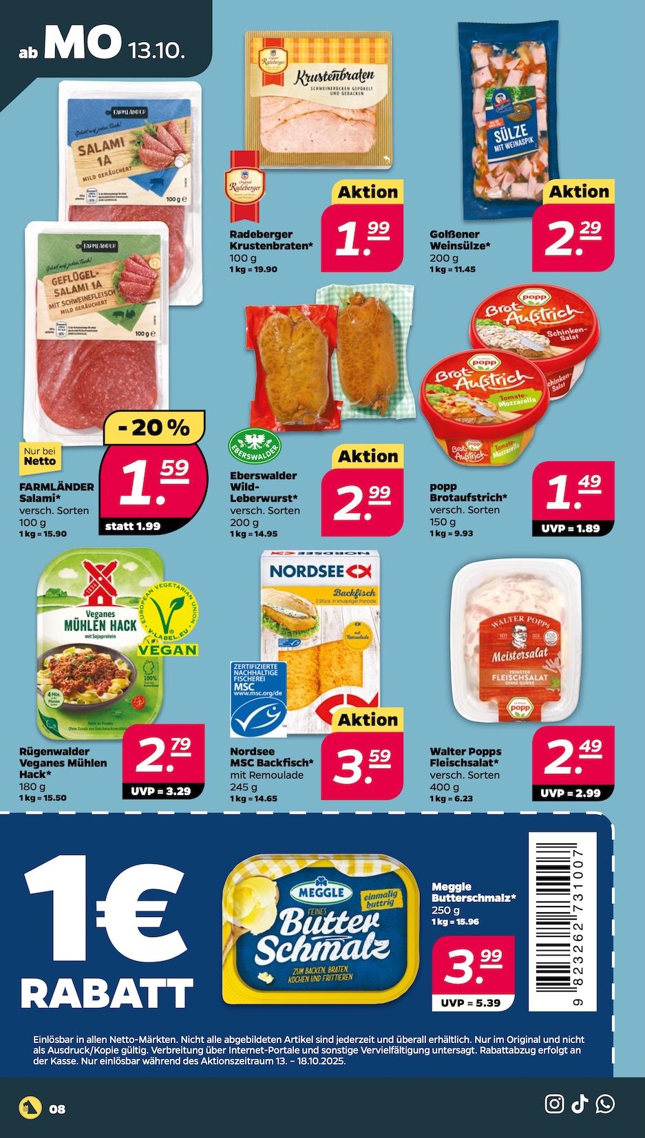 Netto Aktueller Prospekt ab Montag Seite 8