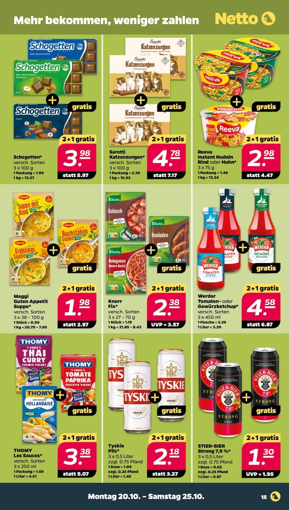 Netto Aktueller Prospekt ab Montag Seite 15