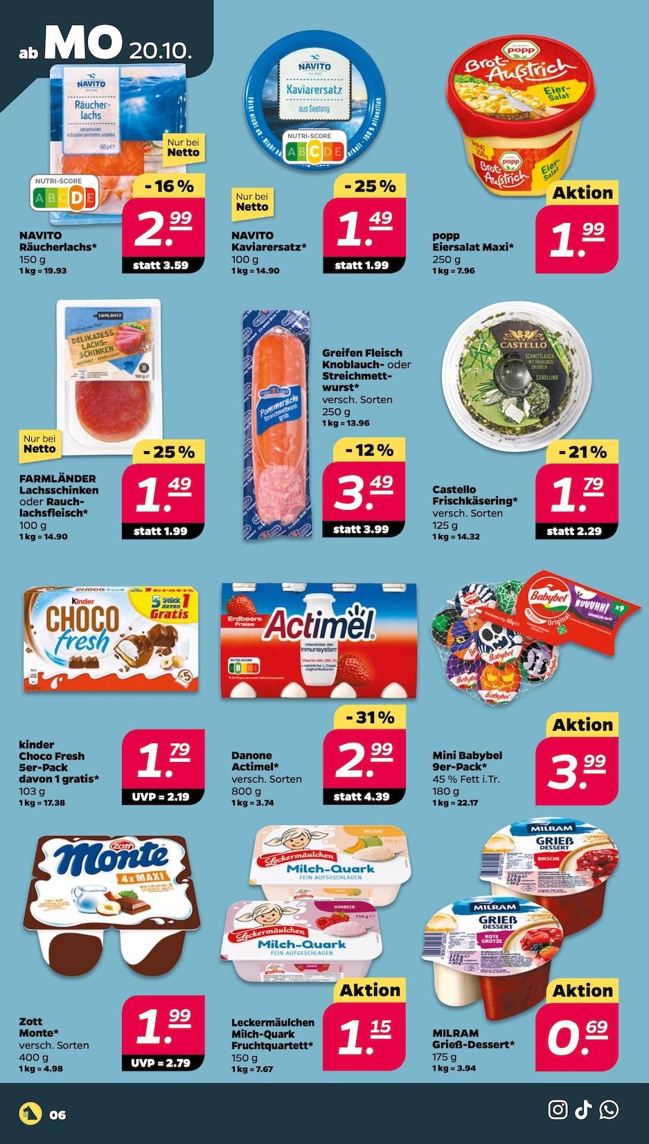 Netto Aktueller Prospekt ab Montag Seite 6