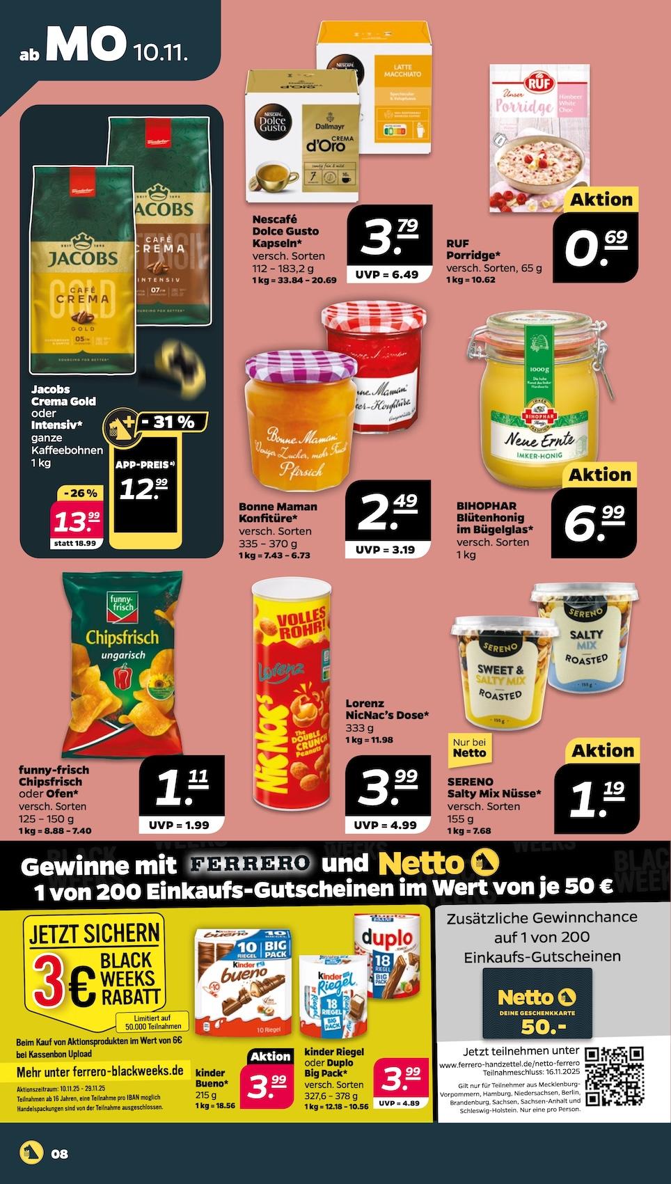 Netto Aktueller Prospekt ab Montag Seite 8