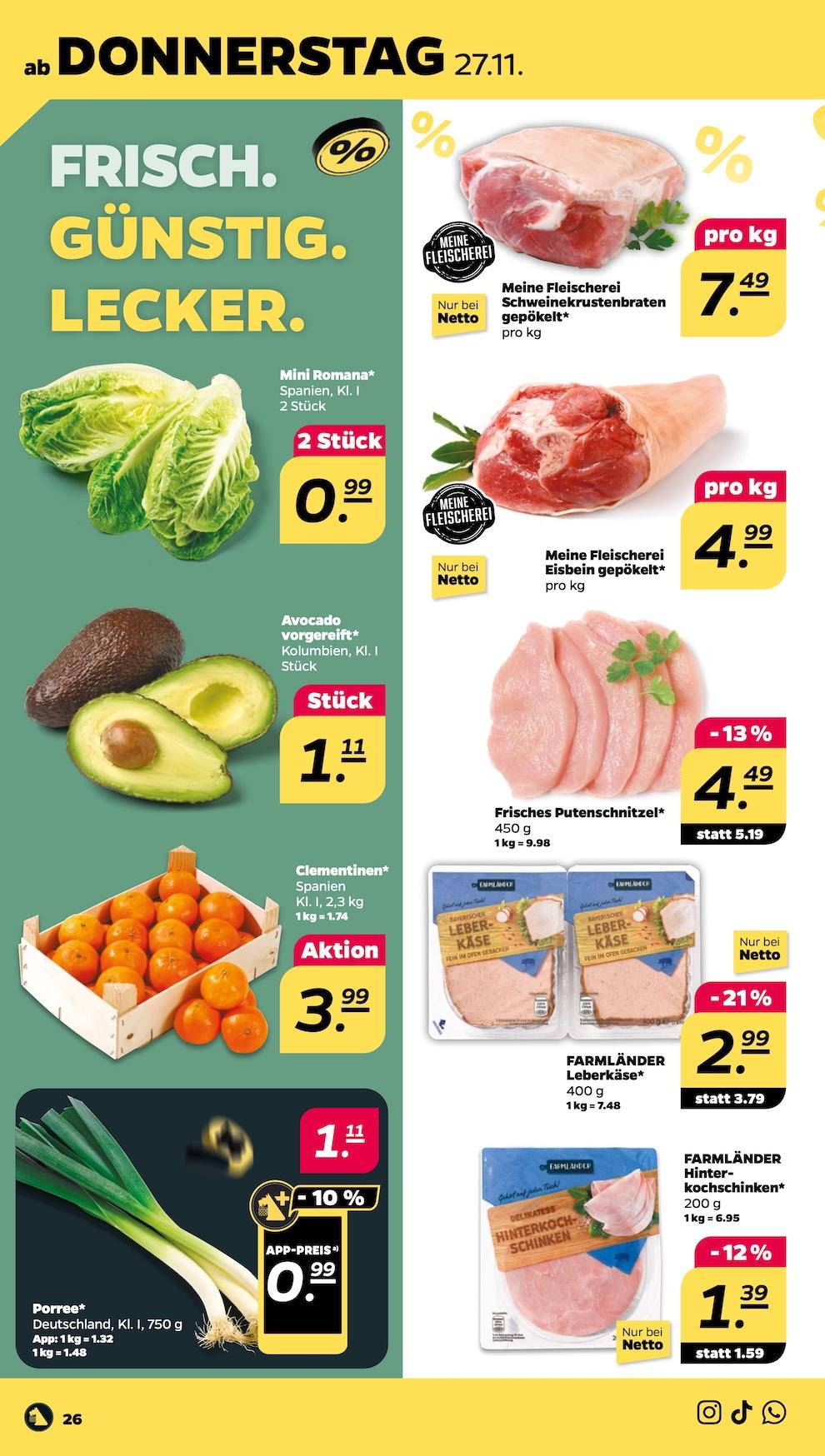 Netto Aktueller Prospekt ab Montag Seite 28