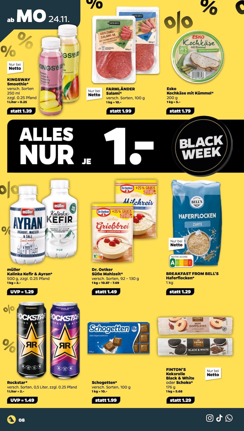 Netto Aktueller Prospekt ab Montag Seite 8