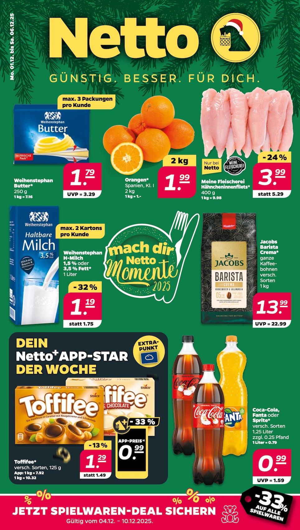 Netto Aktueller Prospekt ab Montag Seite 1