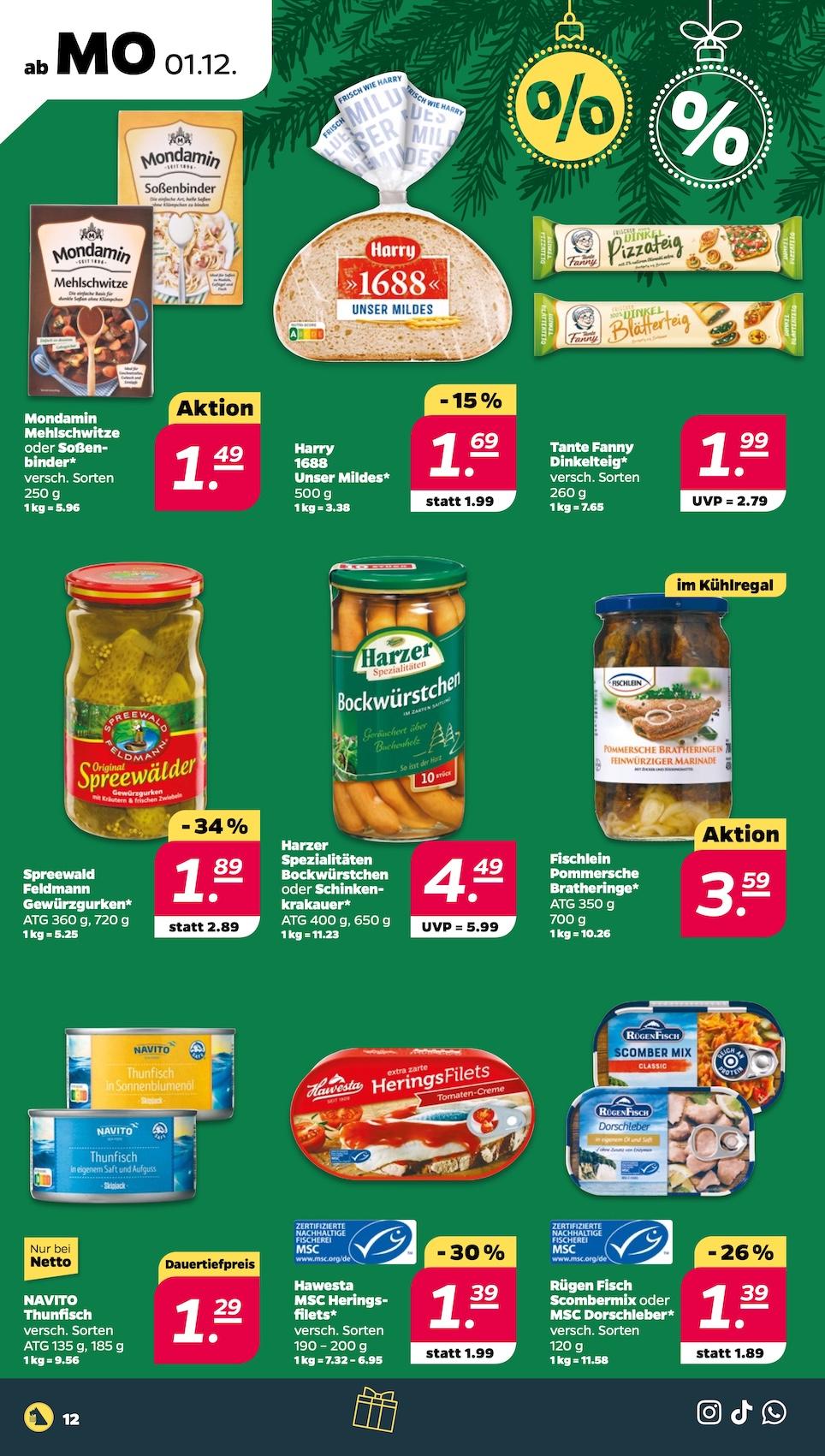 Netto Aktueller Prospekt ab Montag Seite 12