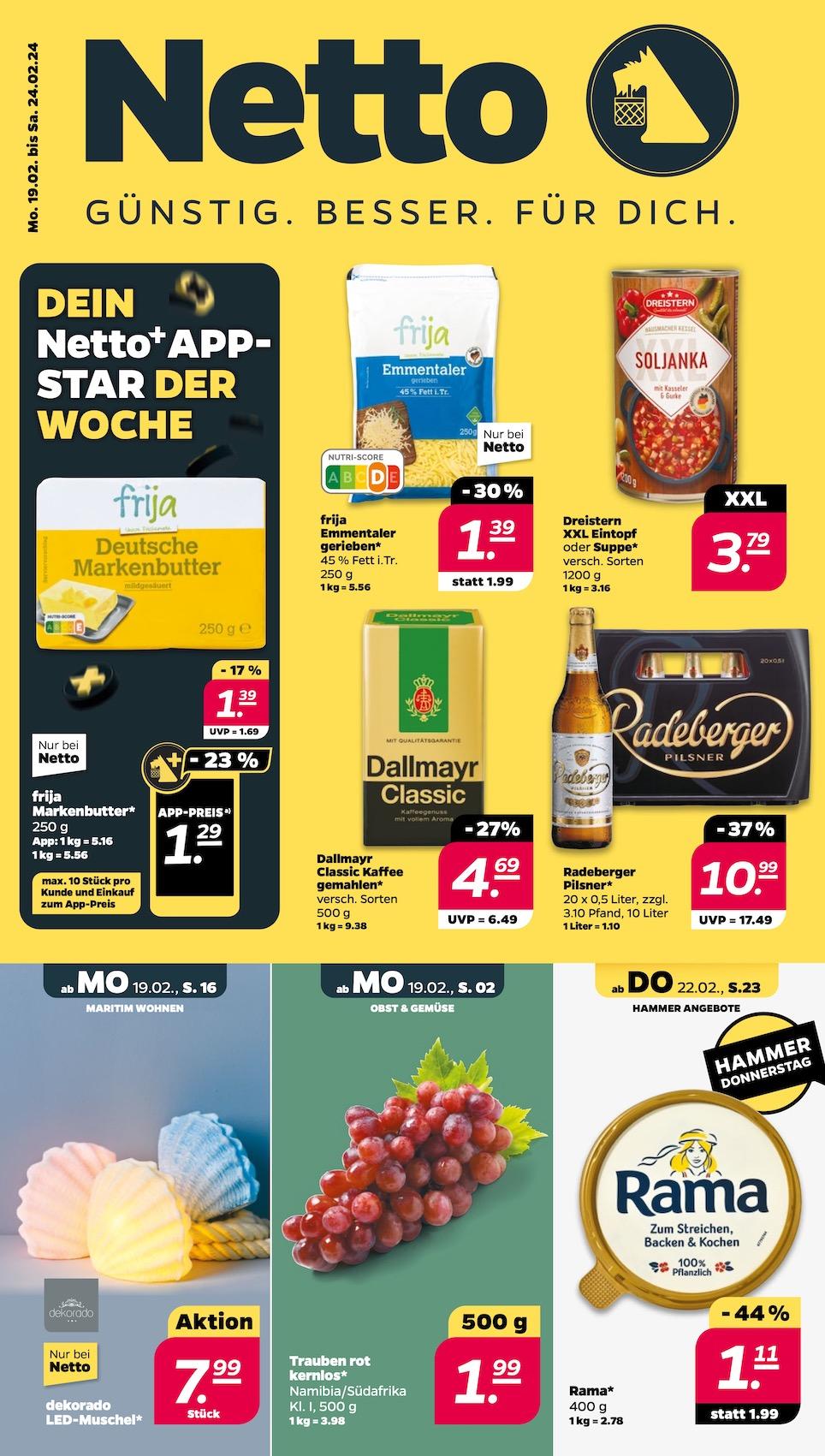 Netto Aktueller Prospekt ab Montag Seite 1