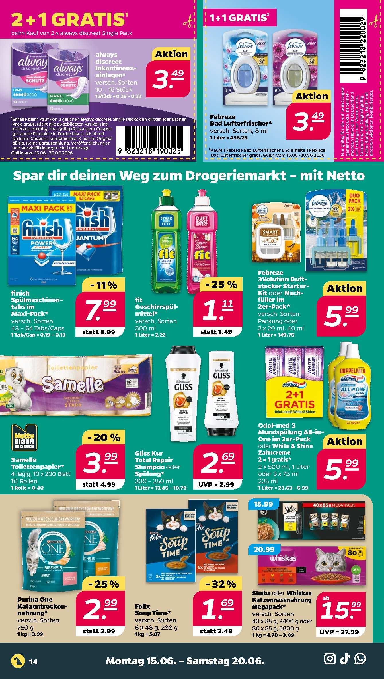 Netto Aktueller Prospekt ab Montag Seite 16