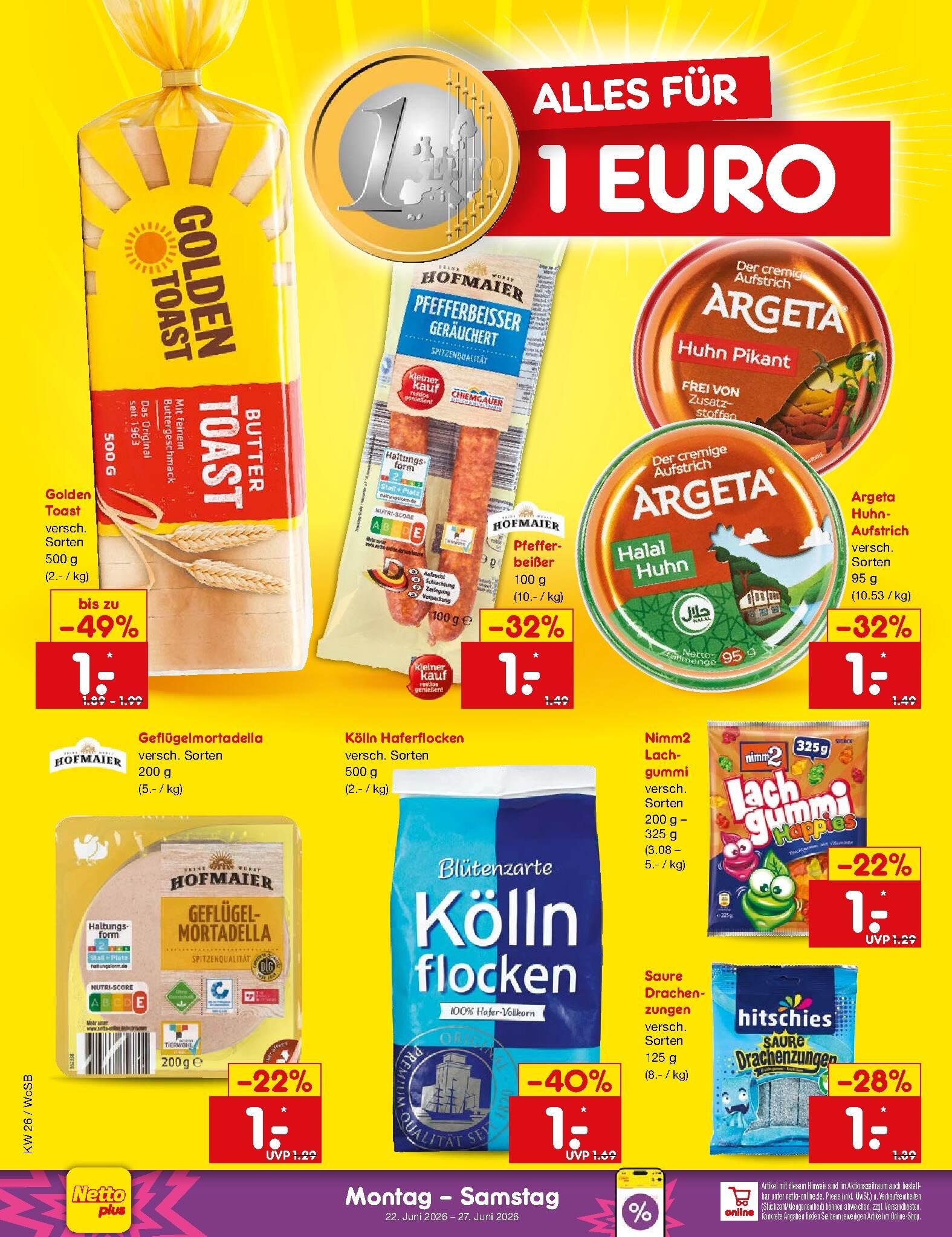 Netto Marken-Discount ab Montag Seite 22