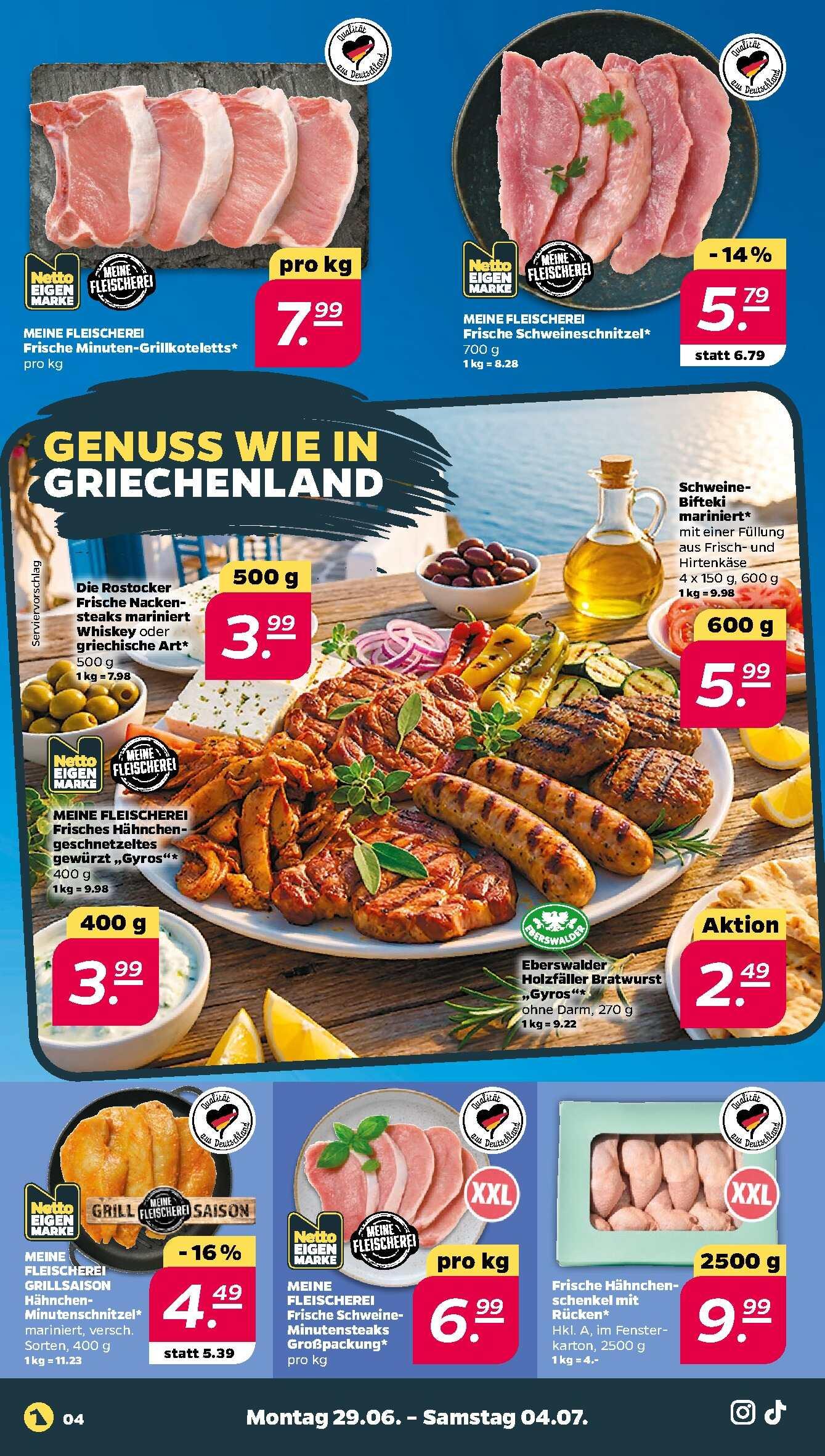 Netto Aktueller Prospekt ab Montag Seite 4