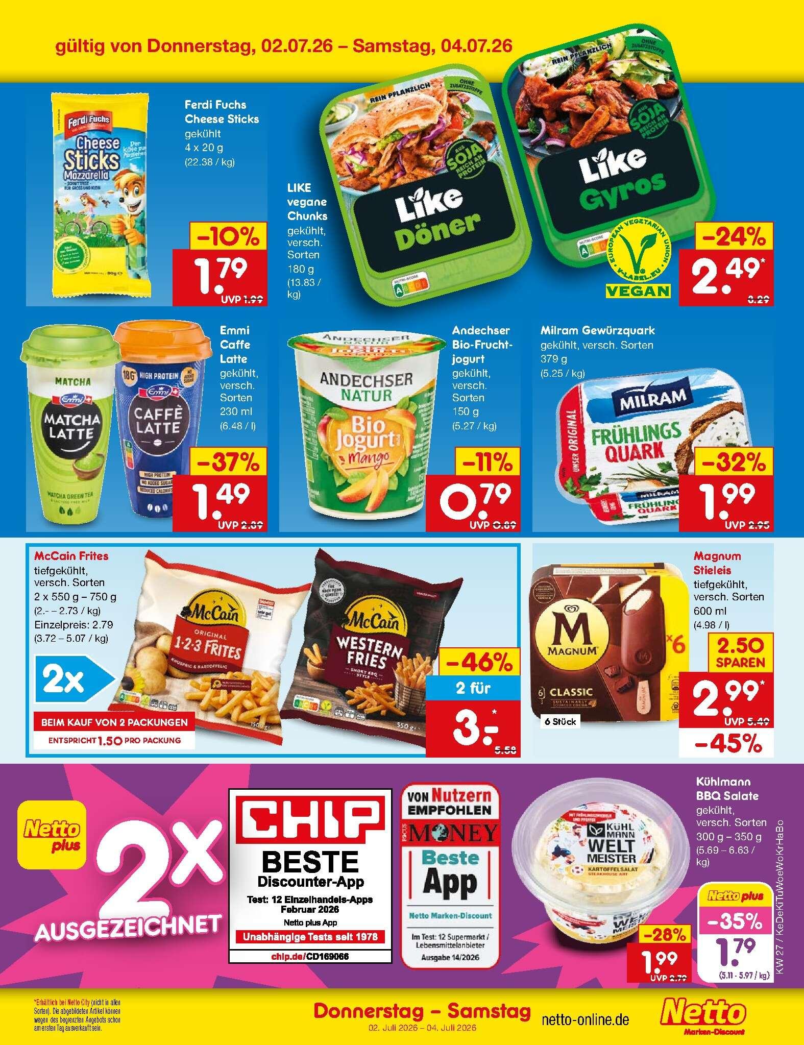 Netto Marken-Discount ab Montag Seite 63